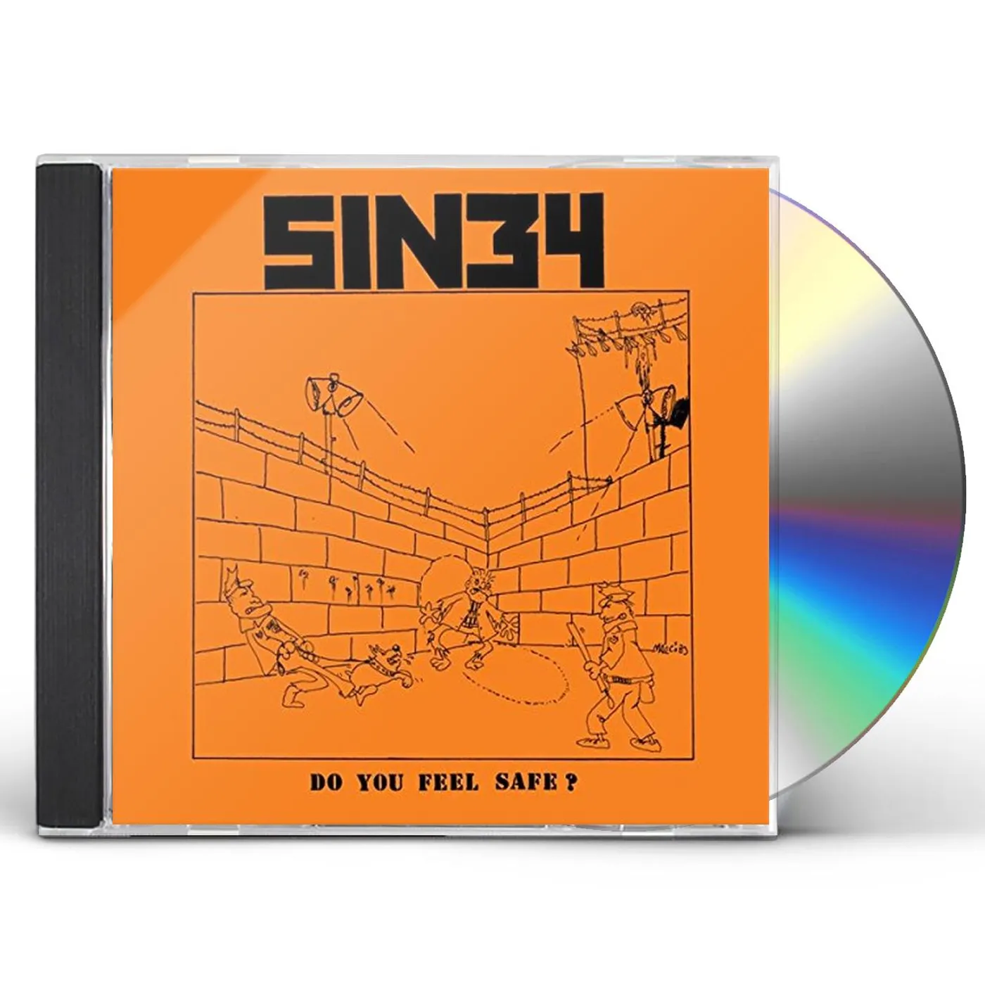 Sin 34 DO YOU FEEL SAFE CD
