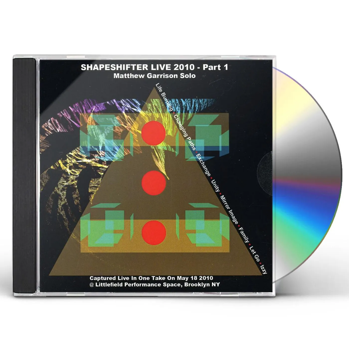 SHAPESHIFTER LIVE 2010 - PART 1, MATTHEW GARRISON CD