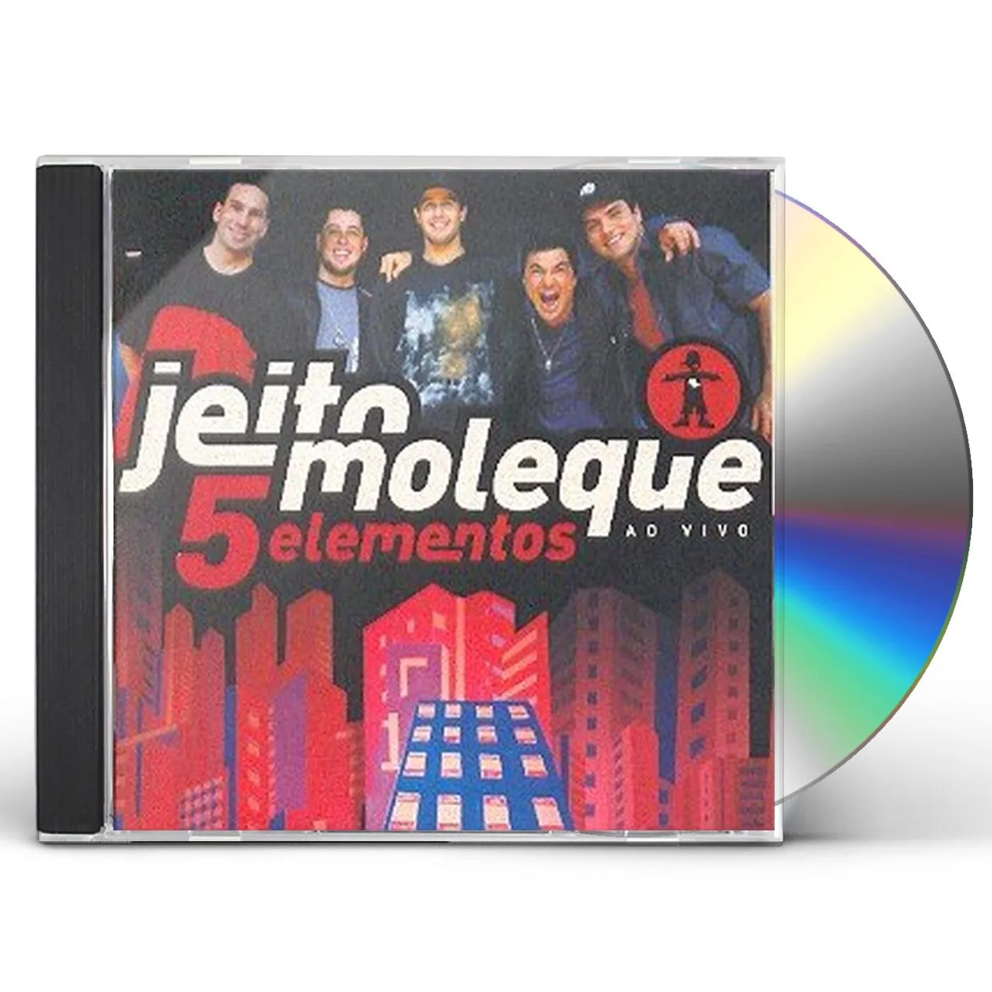 Jeito Moleque 5 ELEMENTOS AO VIVO CD