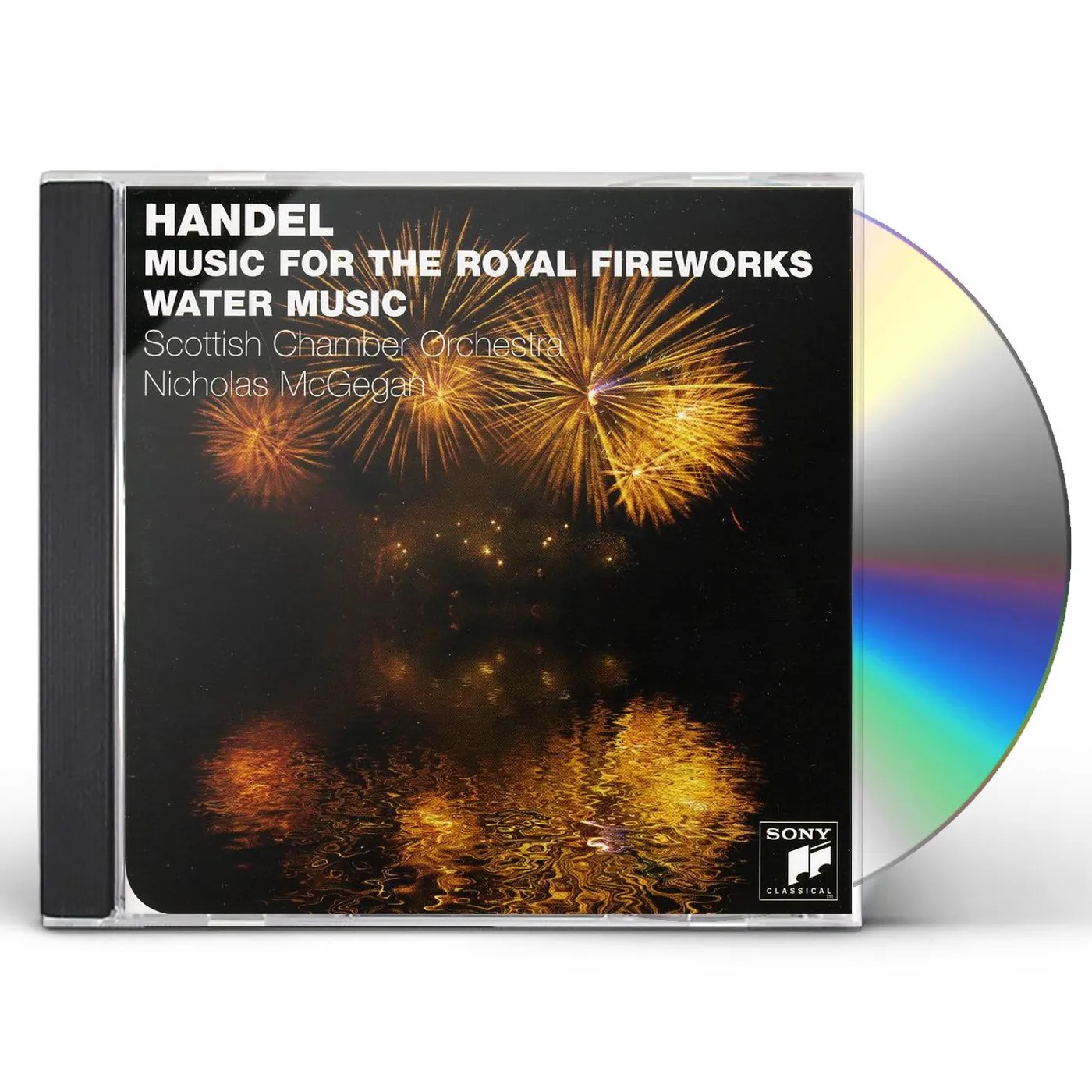 Scottish Chamber Orchestra HANDEL: MUSIC FOR THE ROYAL FIREWORKS WATER MUSIC CD