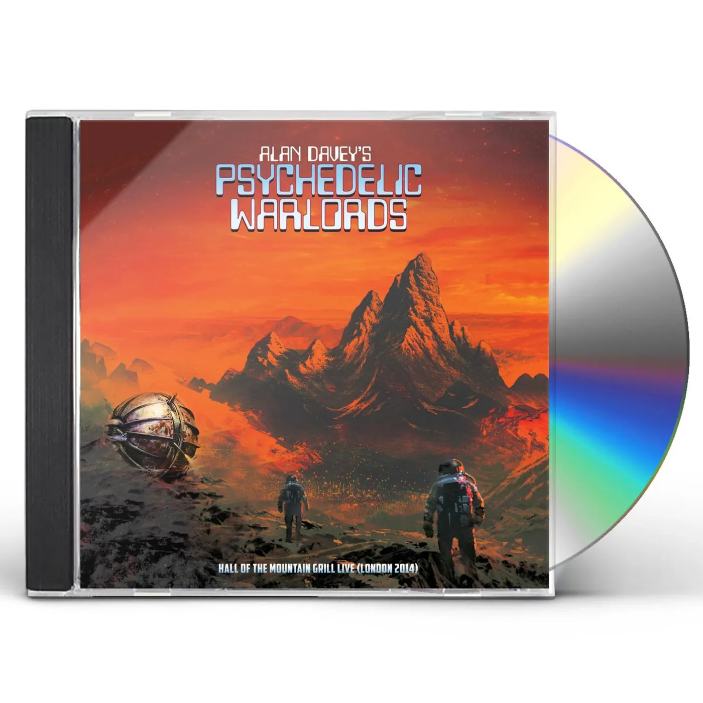 Alan Davey'S Psychedelic Warlords HALL OF THE MOUNTAIN GRILL LIVE (LONDON 2014) CD