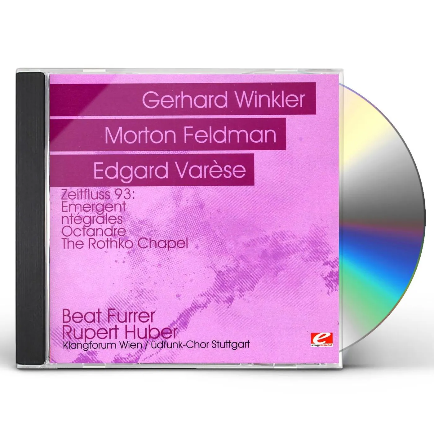 Gerhard Winkler ZEITFLUSS 93: WINKLER: EMERGENT - VARESE: CD
