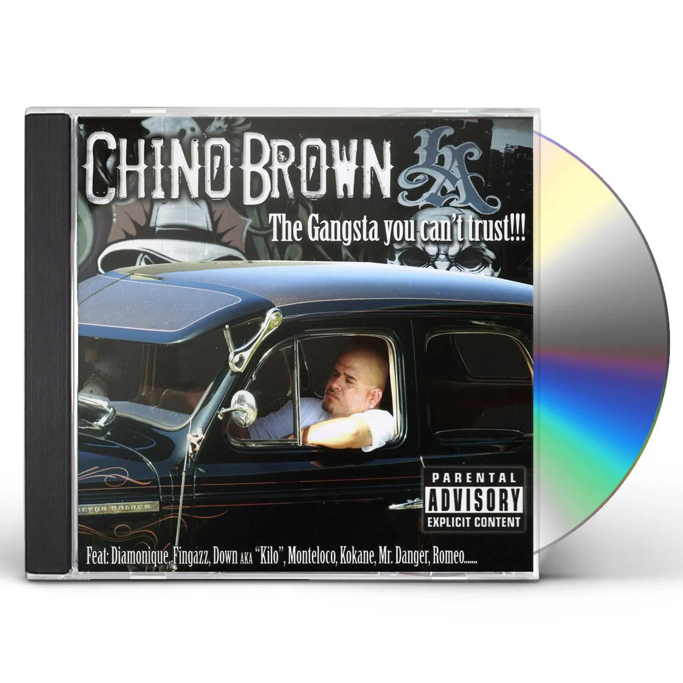 Chino Brown GANGSTA U CAN'T TRUST CD