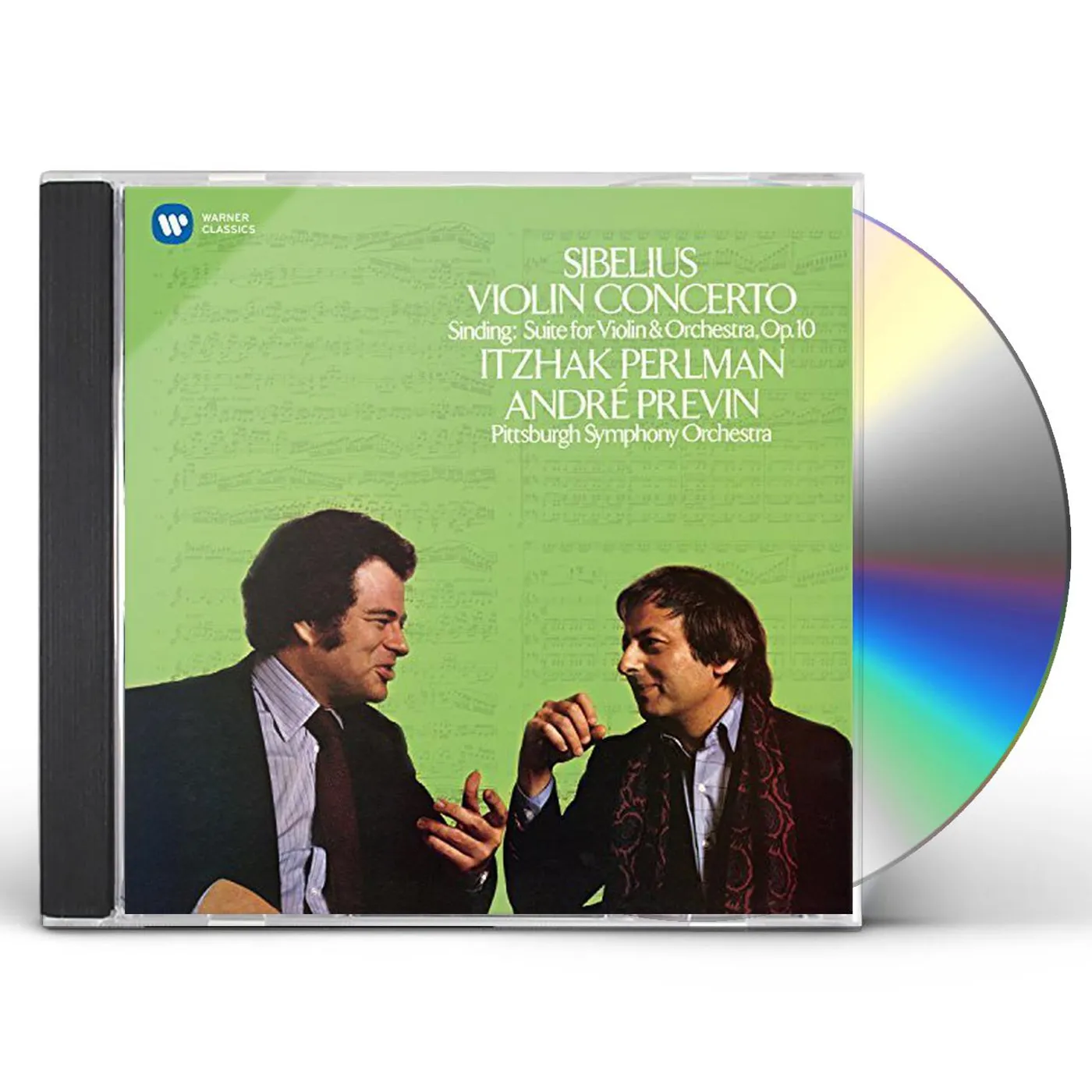 Itzhak Perlman SIBELIUS: VIOLIN CONCERTO - SINDING: SUITE CD