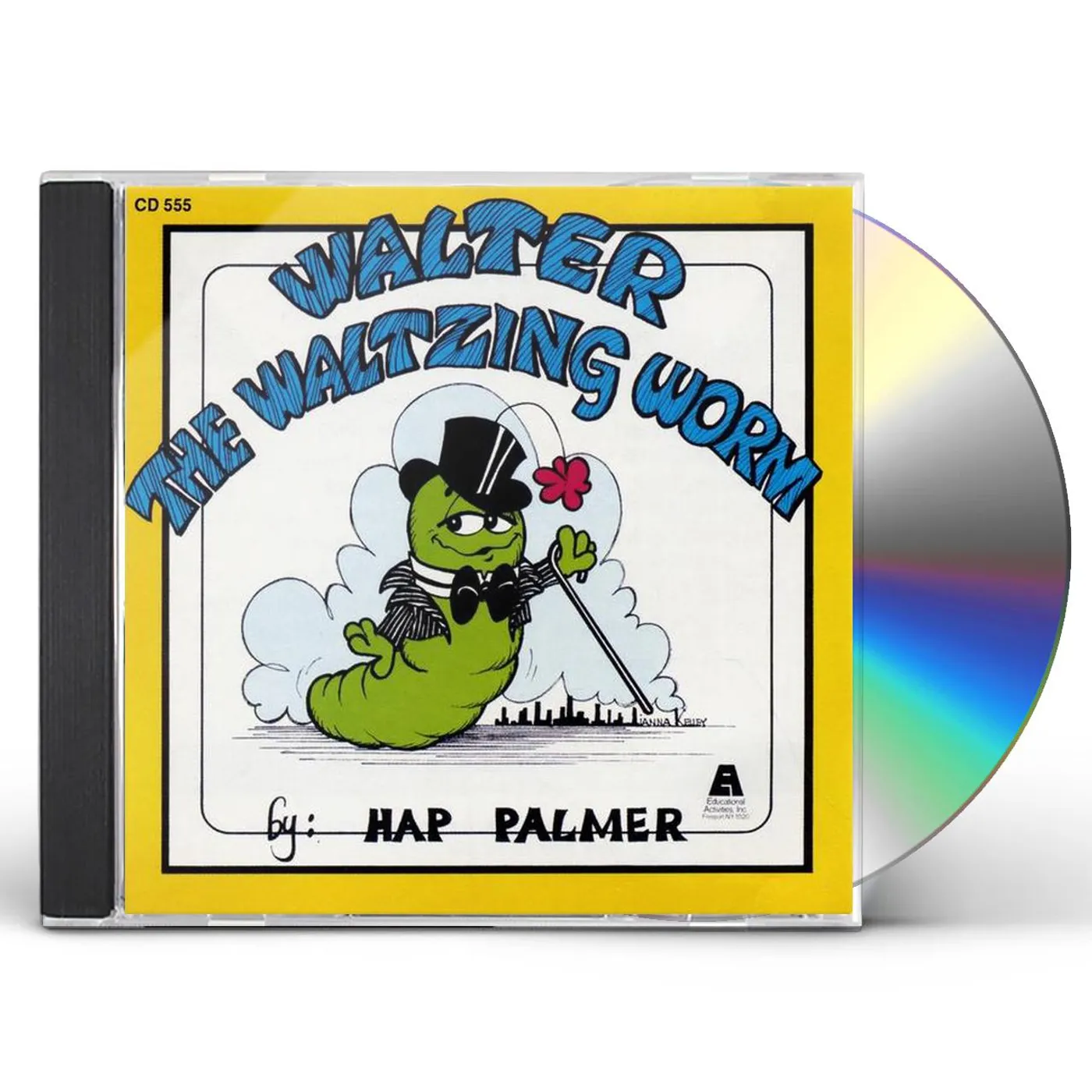 Hap Palmer WALTER THE WALTZING WORM CD