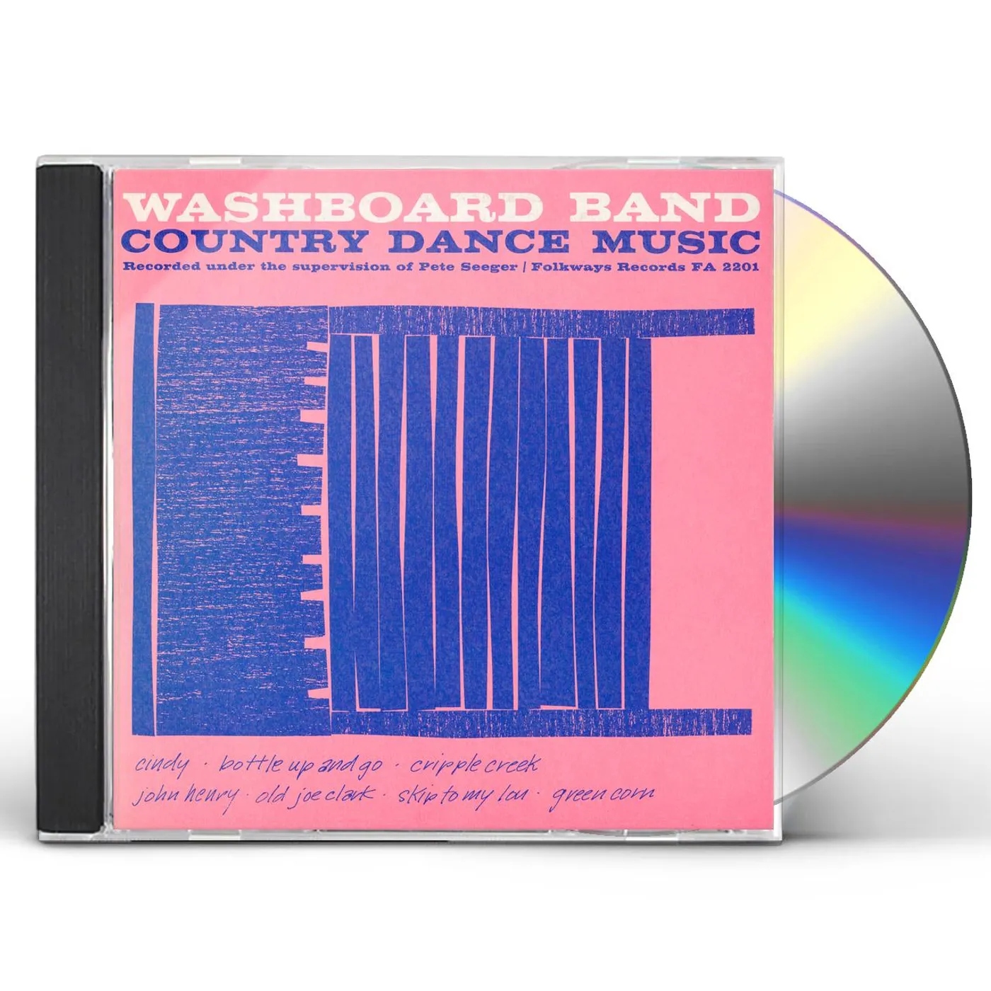 Pete Seeger WASHBOARD BAND - COUNTRY DANCE MUSIC CD