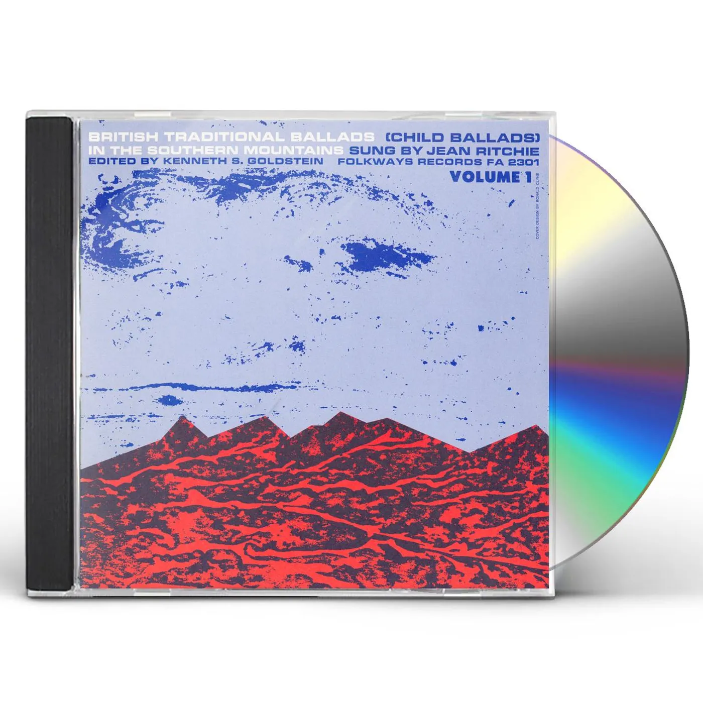 Jean Ritchie BRITISH TRADITIONAL BALLADS SOUTHERN MOUNTAINS 1 CD