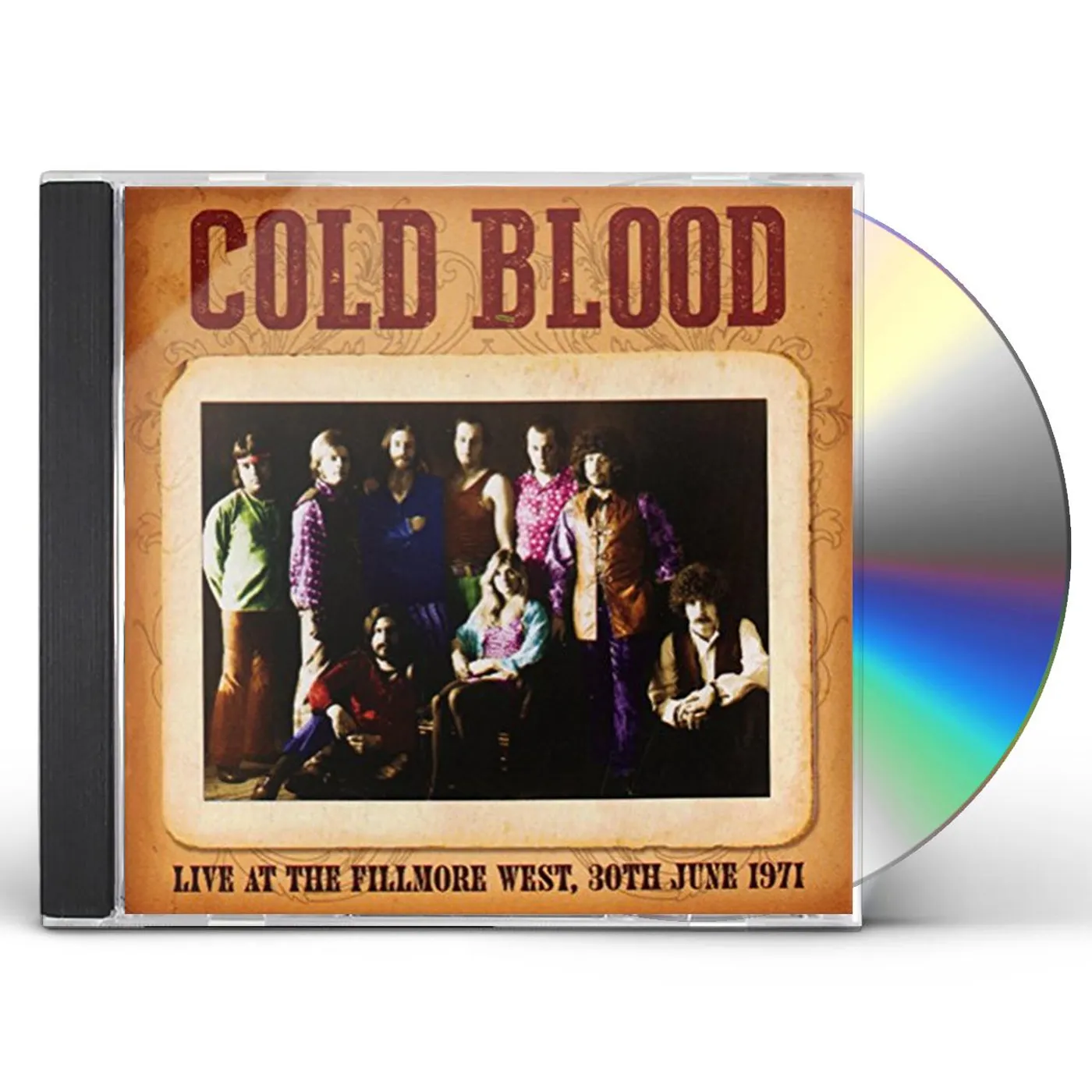Cold Blood LIVE AT THE FILLMORE WEST 30TH JUNE 1971 CD