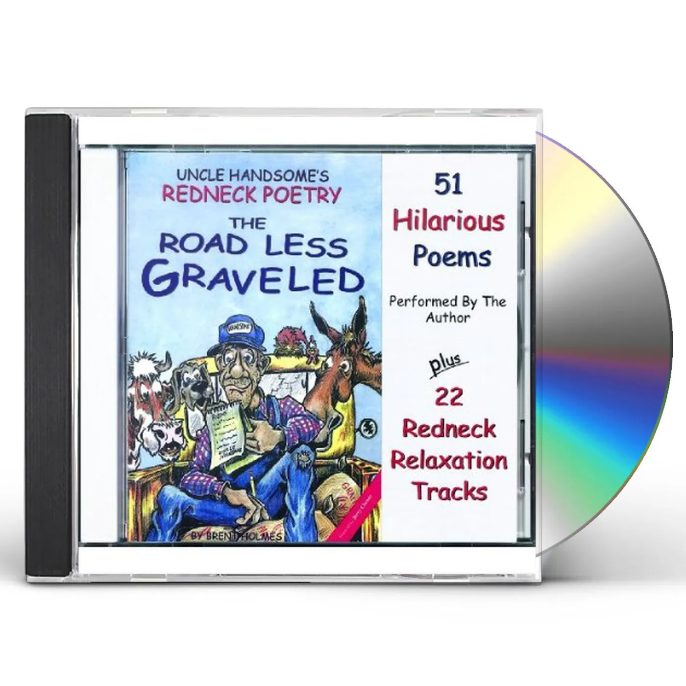 Brent Holmes ROAD LESS GRAVELED CD