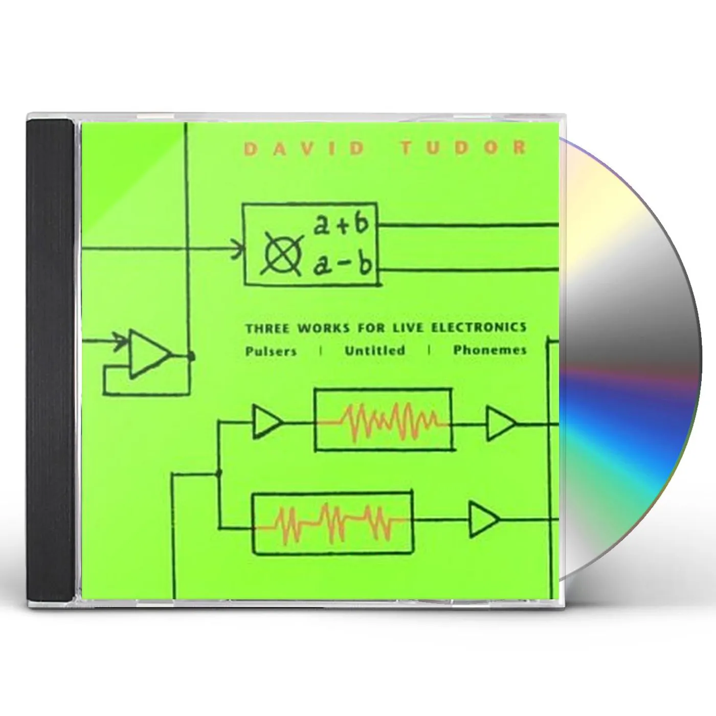 David Tudor 3 WORKS FOR LIVE ELECTRONICS CD