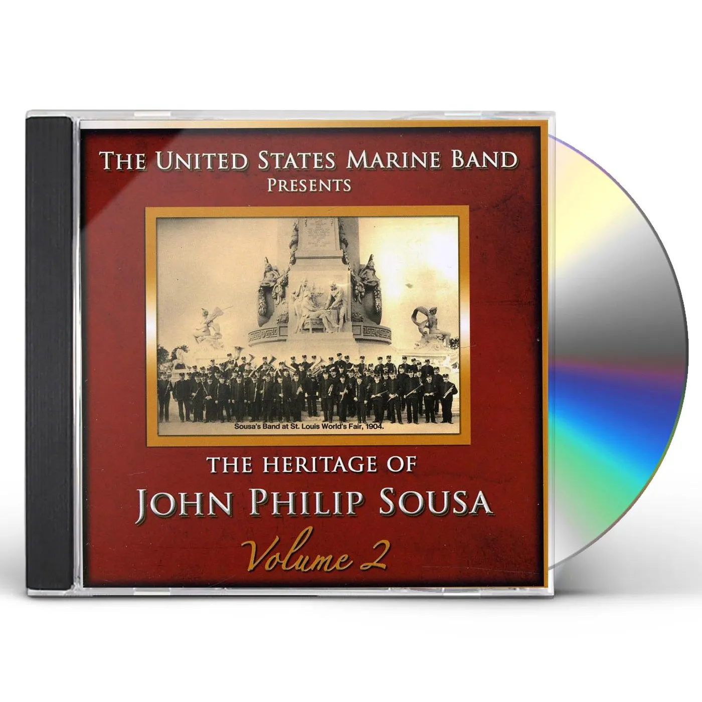 US Marine Band HERITAGE OF JOHN PHILIP SOUSA 2 CD