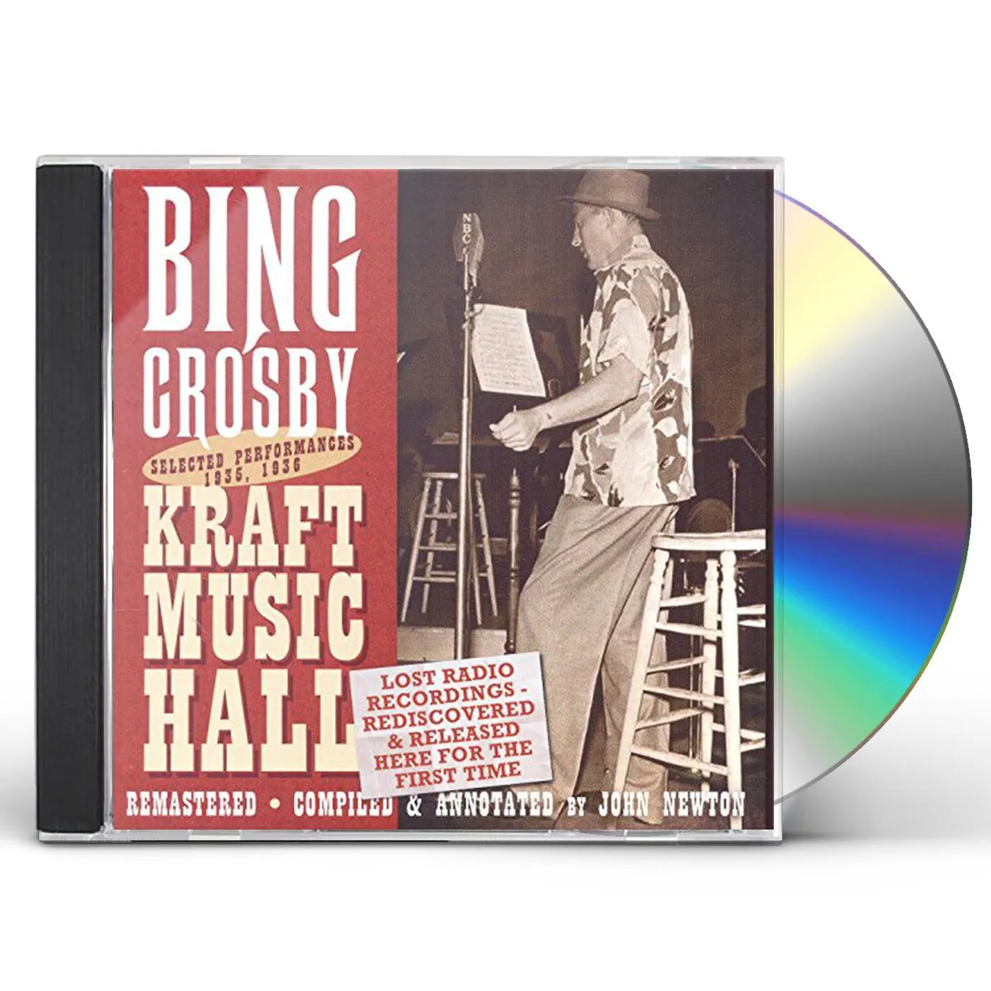 Bing Crosby LOST RADIO RECORDINGS RELEASED FOR THE FIRST TIME CD
