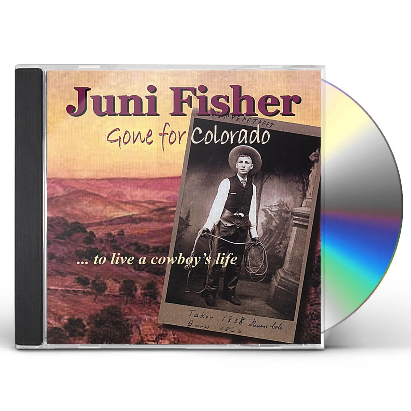 Juni Fisher GONE FOR COLORADO CD
