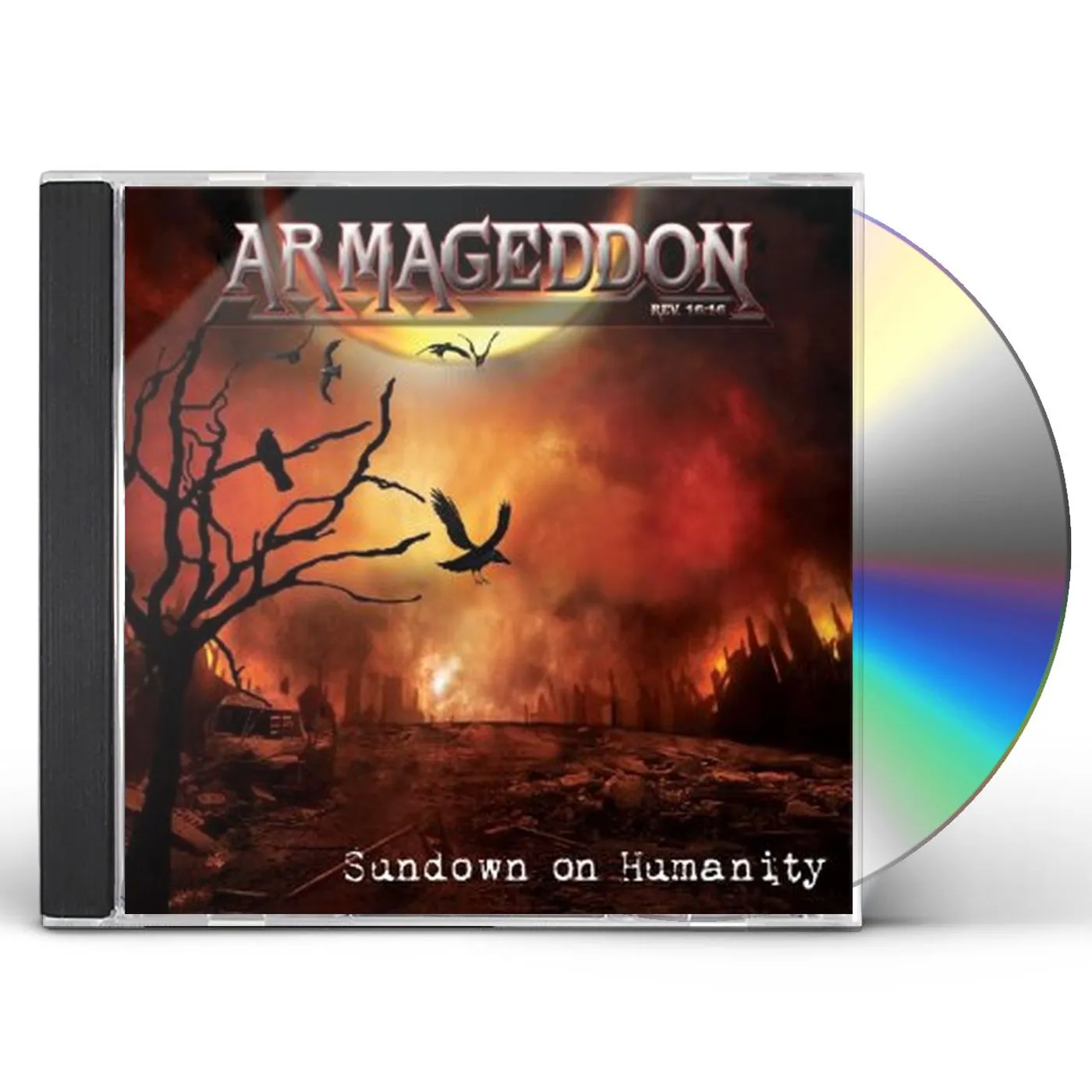Armageddon Rev.16:16 SUNDOWN ON HUMANITY CD