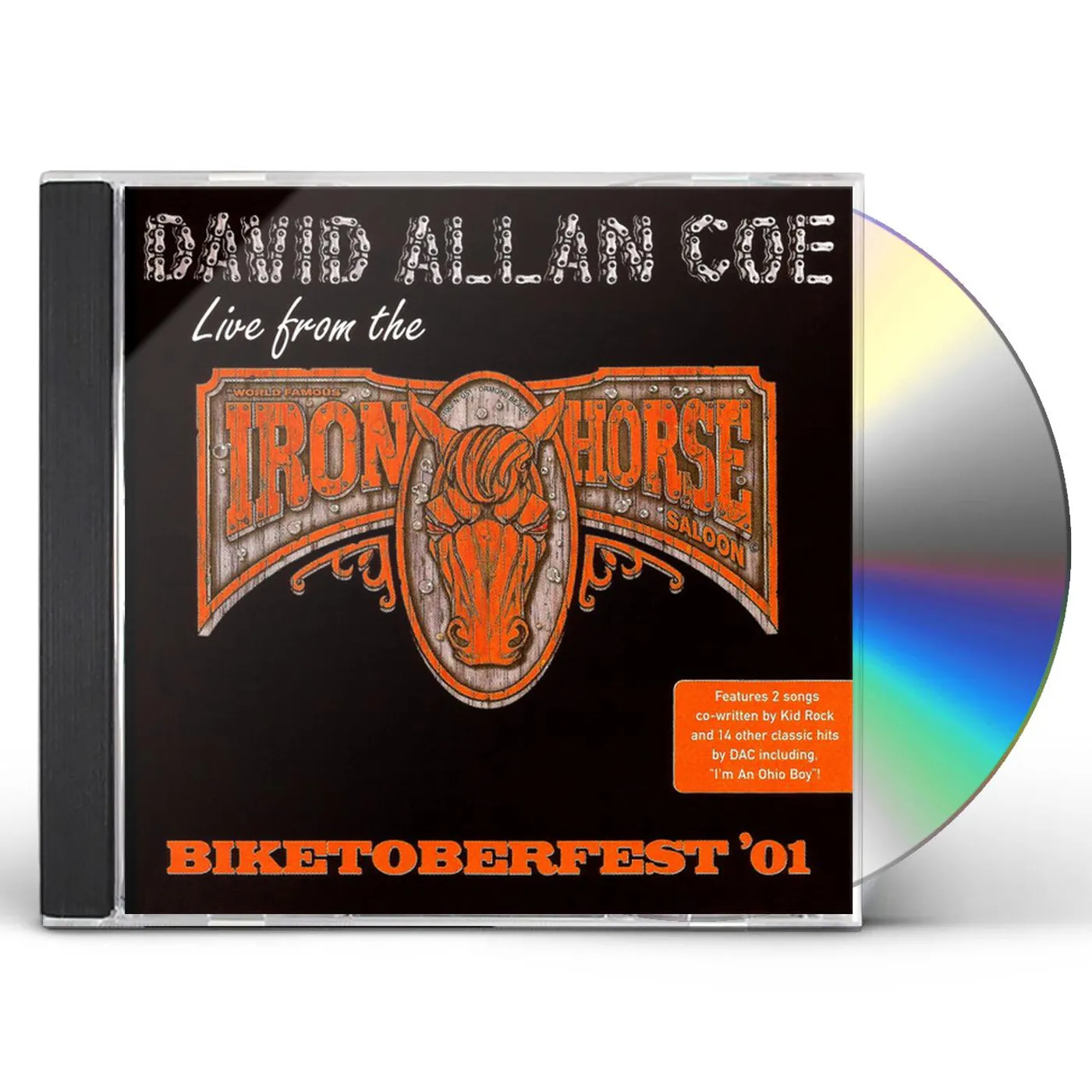 David Allan Coe LIVE AT THE IRON HORSE SALOON CD