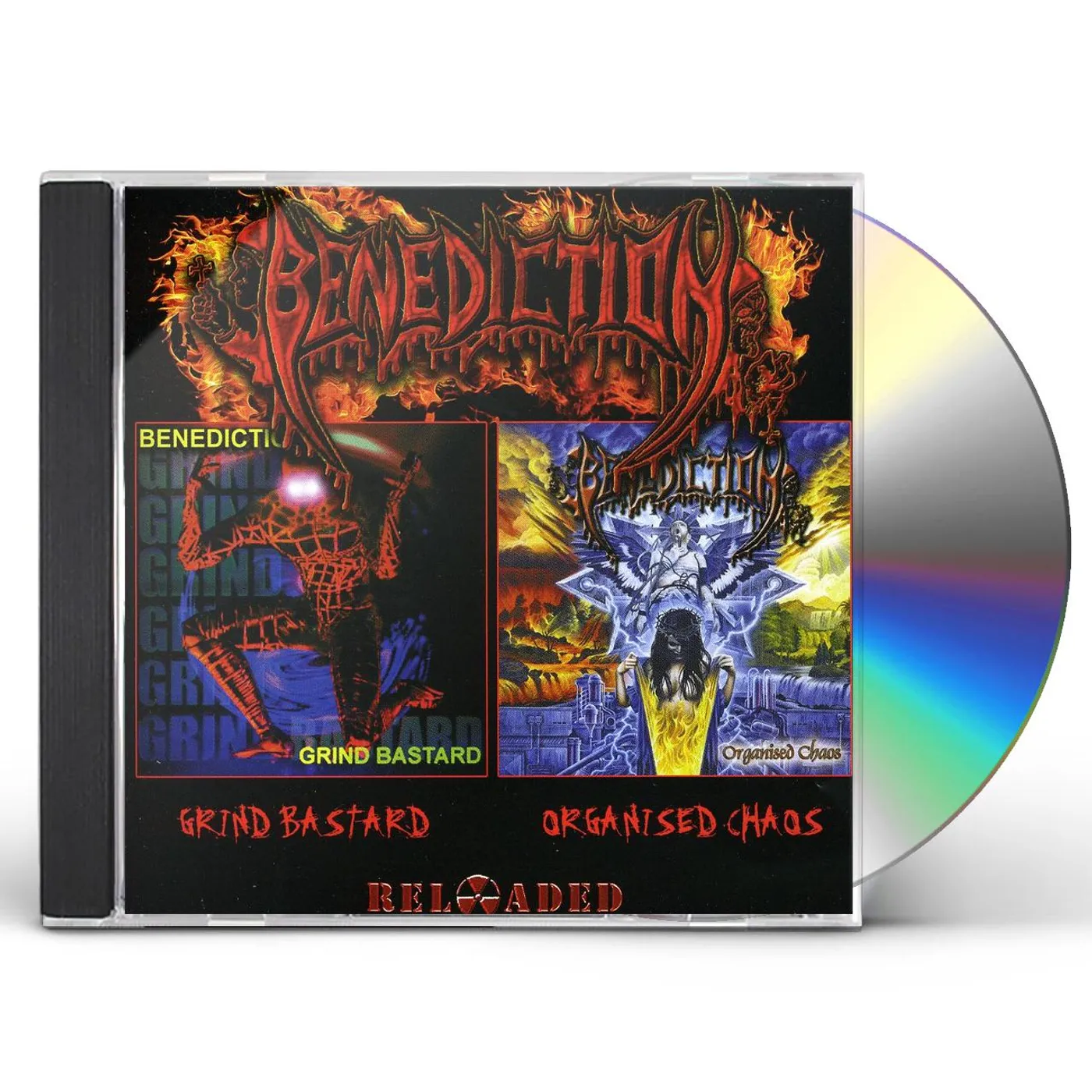 Benediction GRIND BASTARD & ORGANIZED.. RE CD