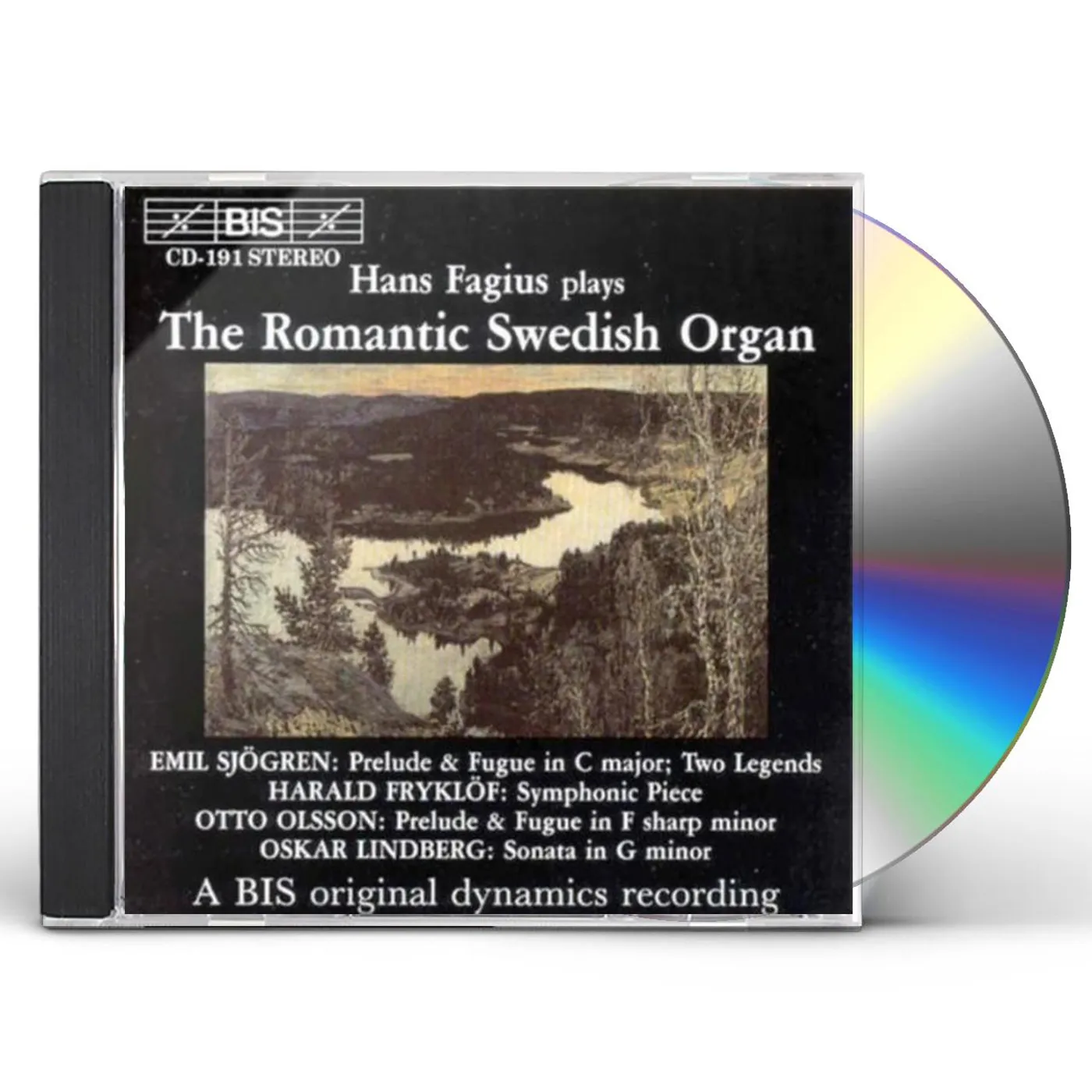 Hans Fagius ROMANTIC SWEDISH ORGAN CD