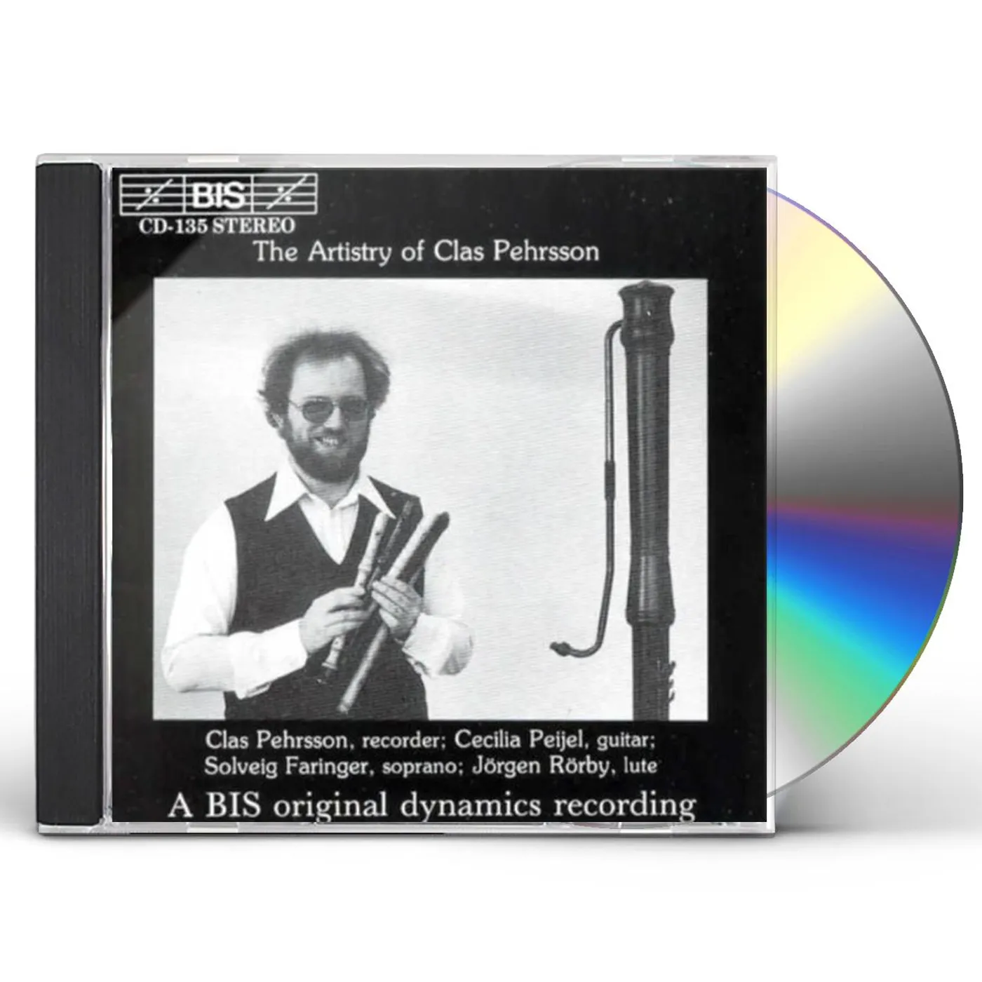 Clas Pehrsson WORKS FOR RECORDER CD