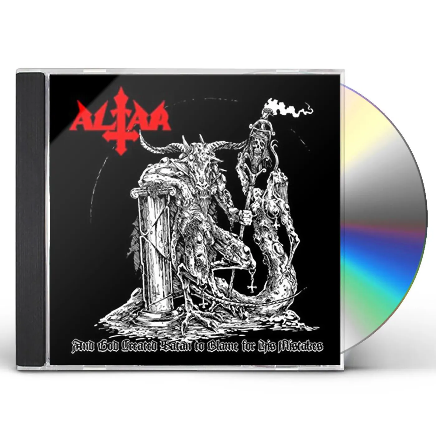 Altar AND GOD CREATED SATAN TO BLAME FOR HIS MISTAKES CD