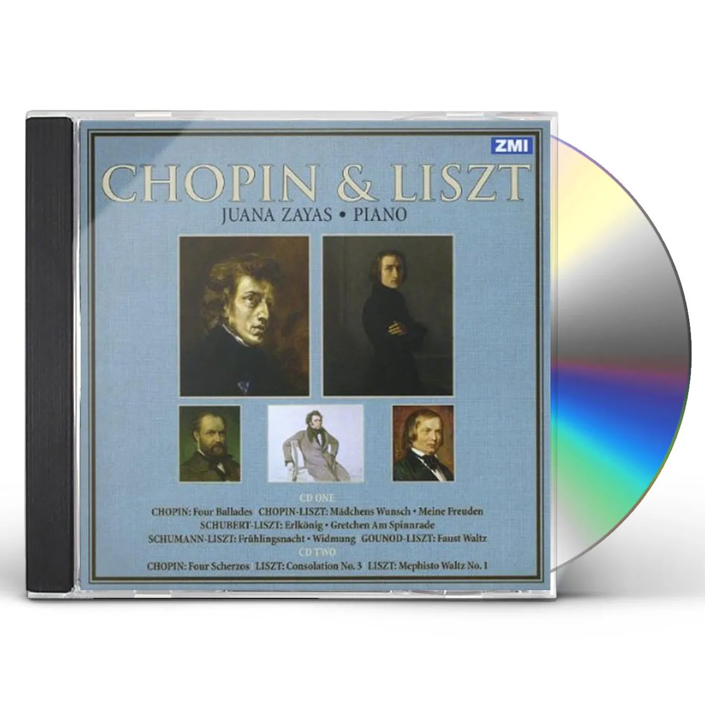 Juana Zayas CHOPIN-LISZT CD
