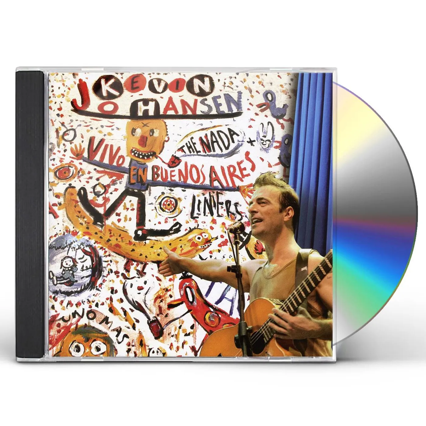 Kevin Johansen VIVO EN BUENOS AIRES + LINERS CD