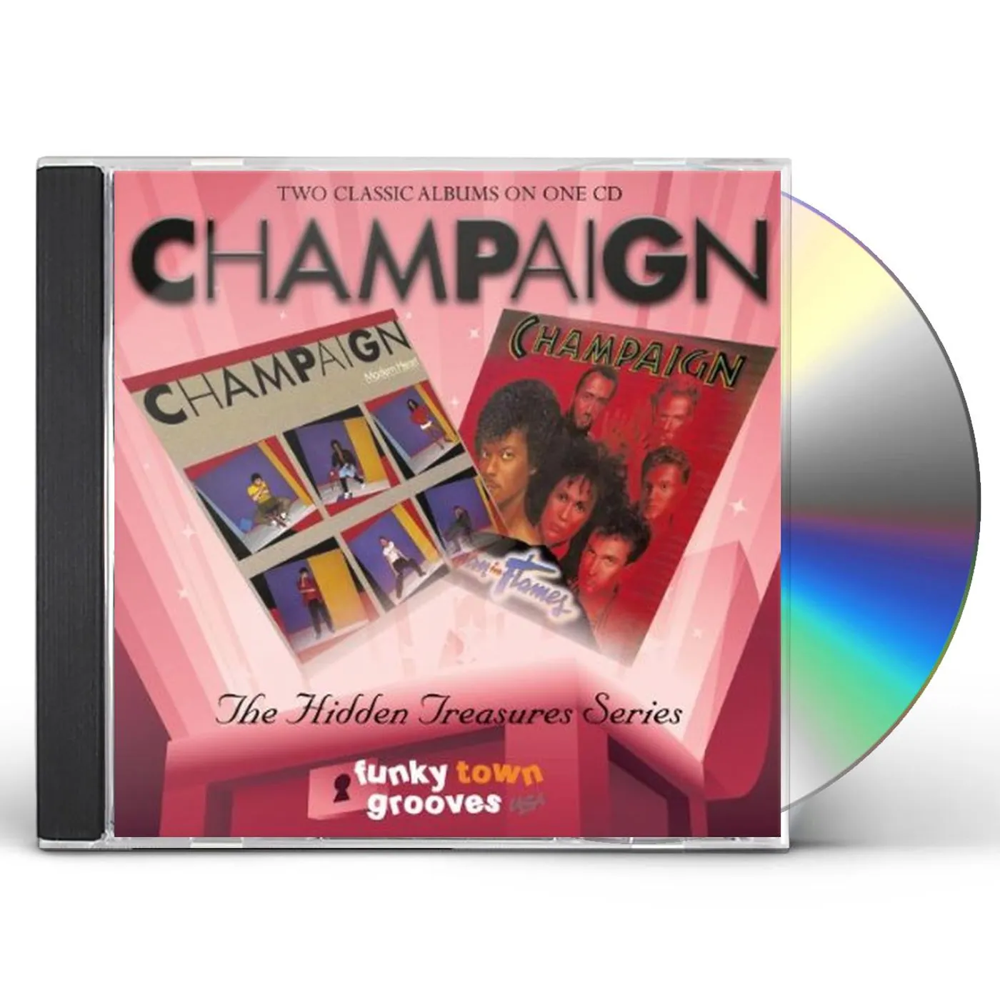 Champaign MODERN HEART / WOMAN IN FLAMES CD