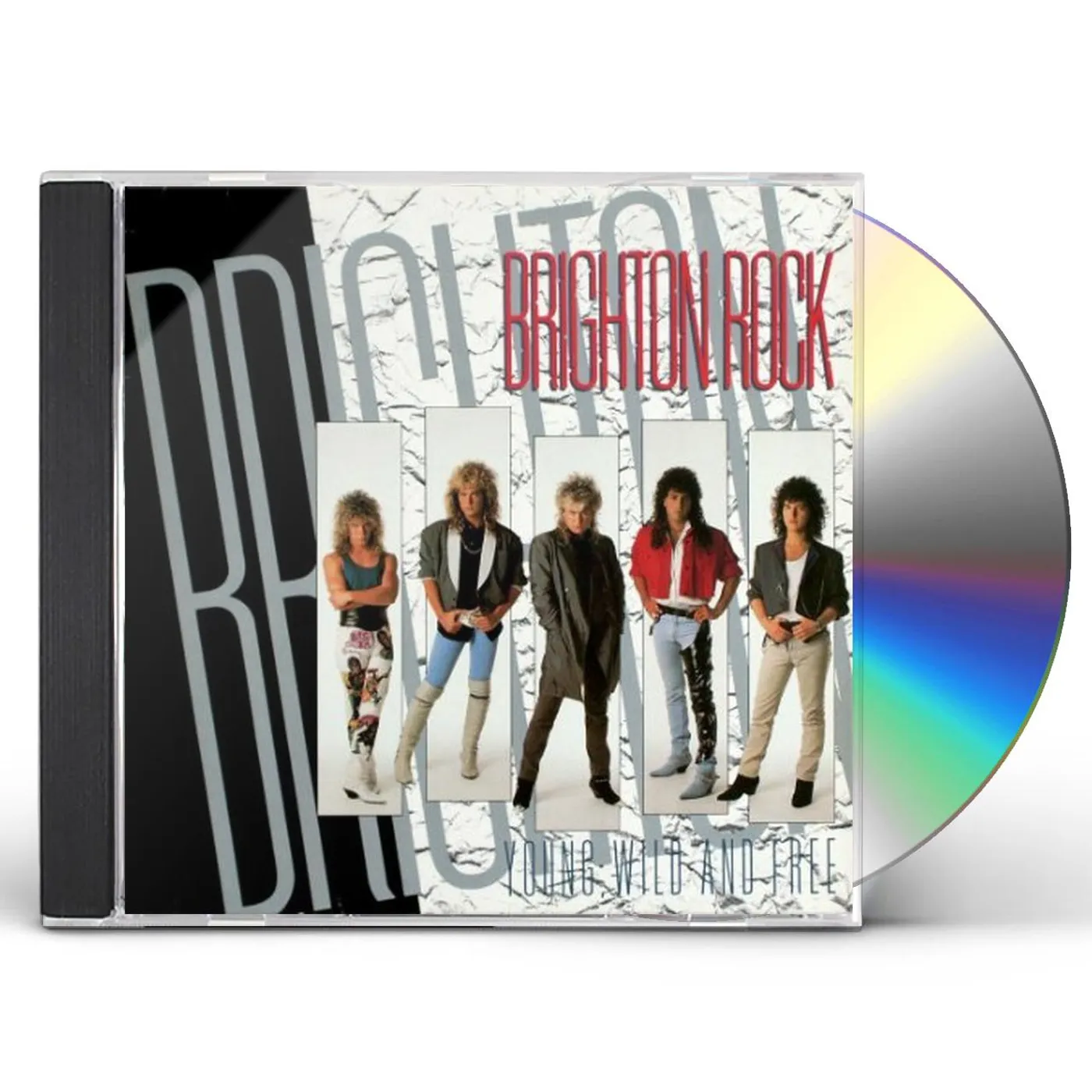 Brighton Rock YOUNG WILD & FREE CD
