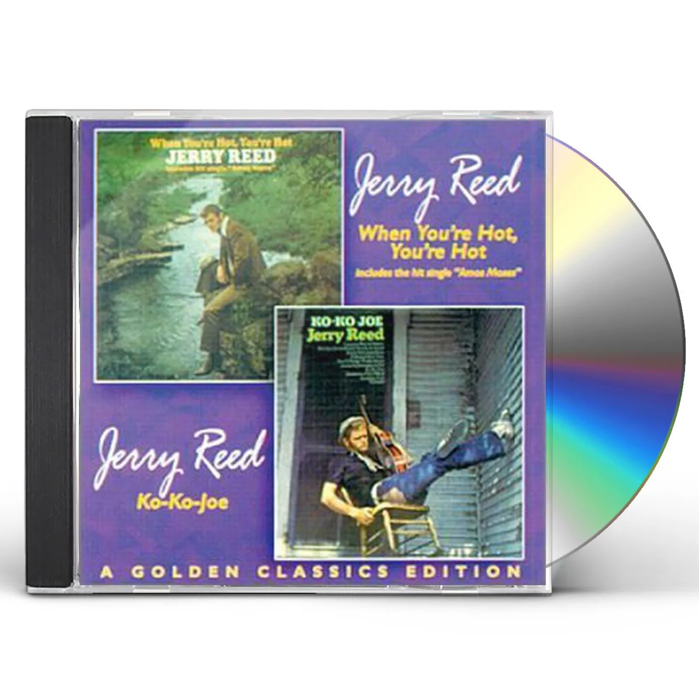Jerry Reed WHEN YOU'RE HOT YOU'RE HOT / KO-KO-KO JOE CD