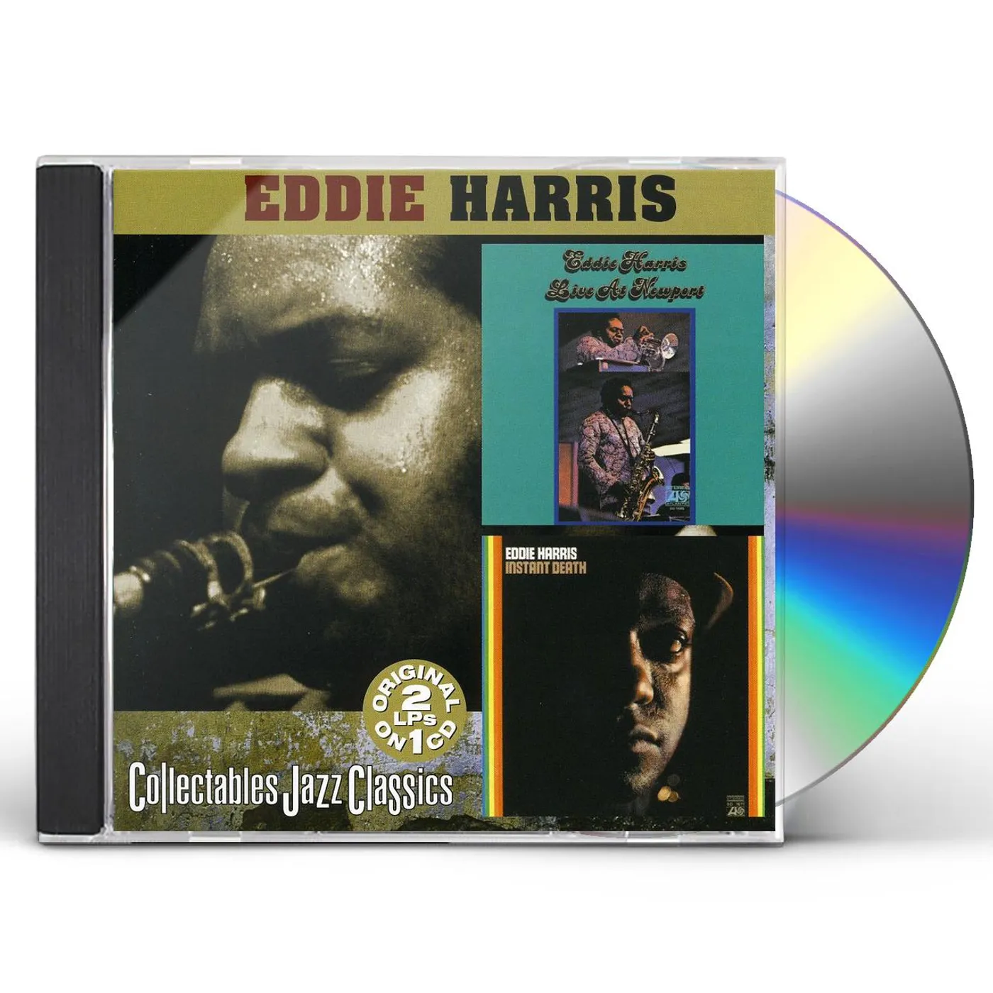 Eddie Harris LIVE AT NEWPORT / INSTANT DEATH CD