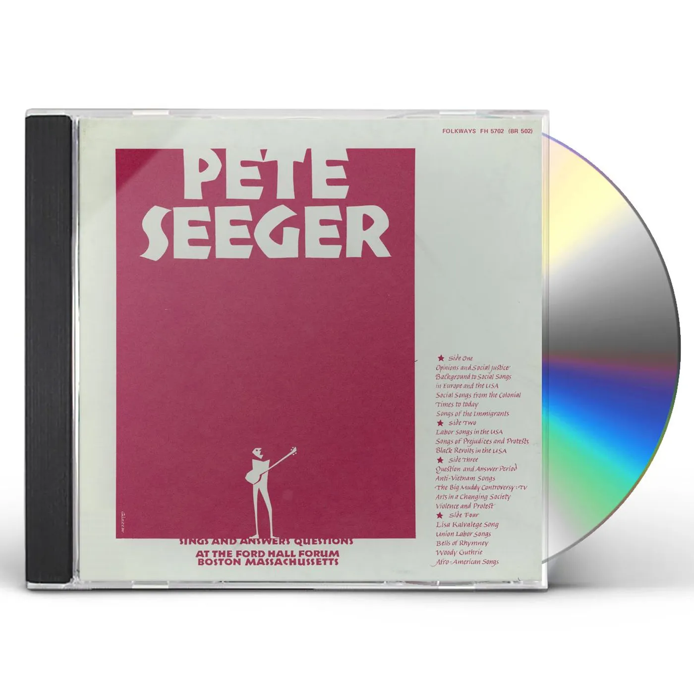 PETE SEEGER SINGS AND ANSWERS QUESTIONS CD