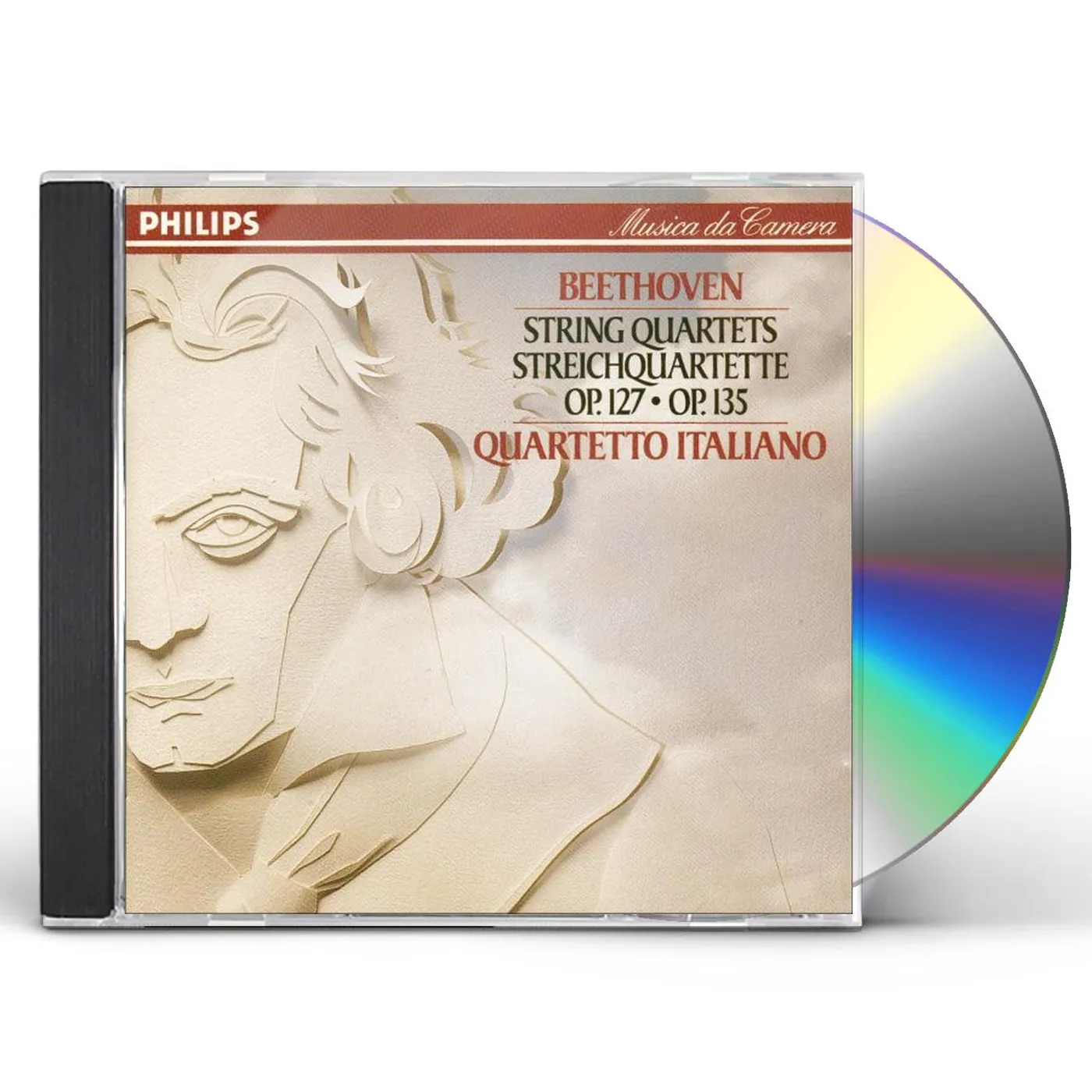 Quartetto Italiano BEETHOVEN: QUARTETS OPUS 127 & CD