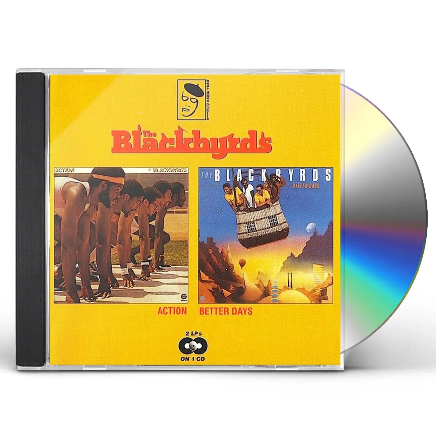 The Blackbyrds ACTION / BETTER DAYS CD