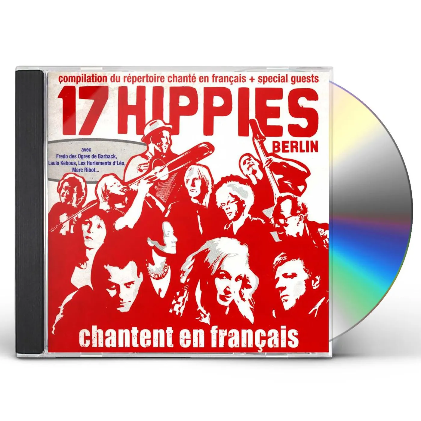 17 Hippies CHANTENT EN FRANCAIS CD