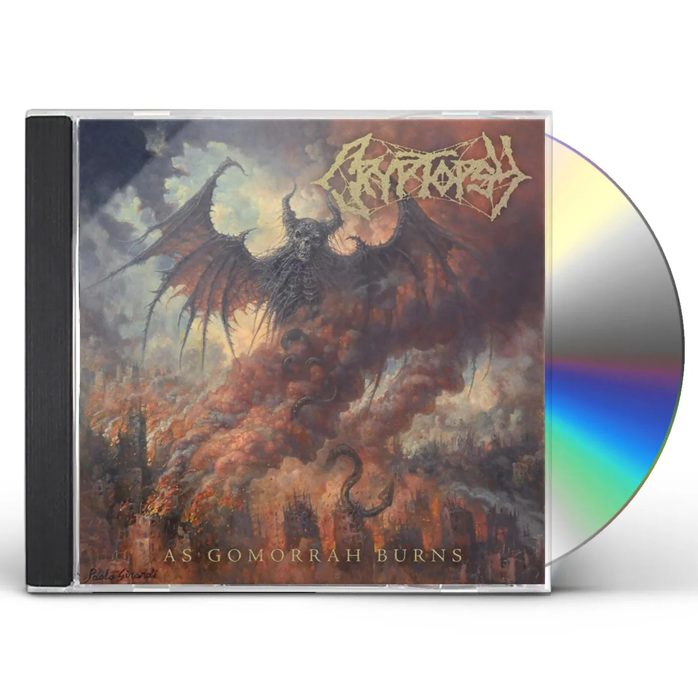 Cryptopsy AS GOMORRAH BURNS CD
