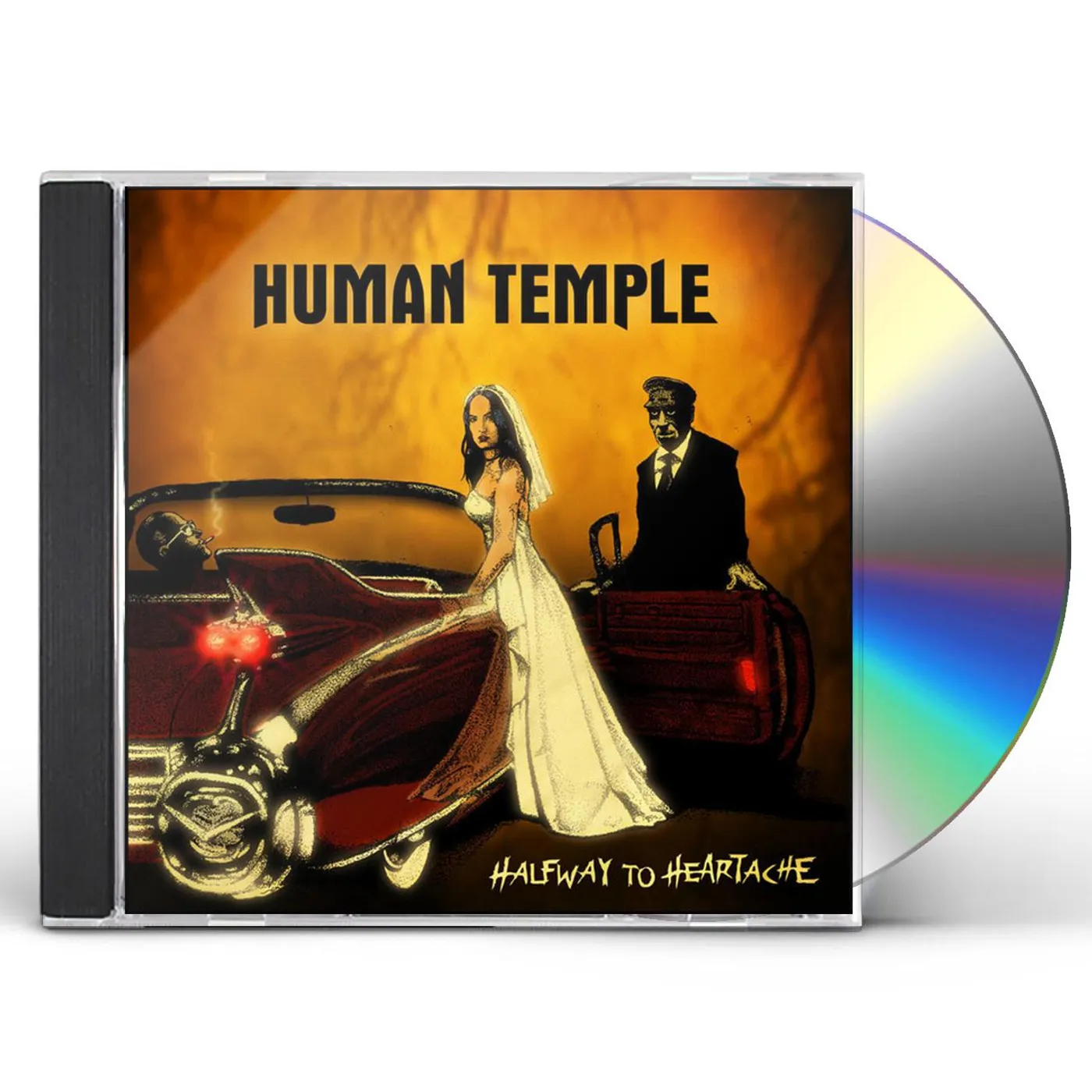 Human Temple HALFWAY TO HEARTACHE CD