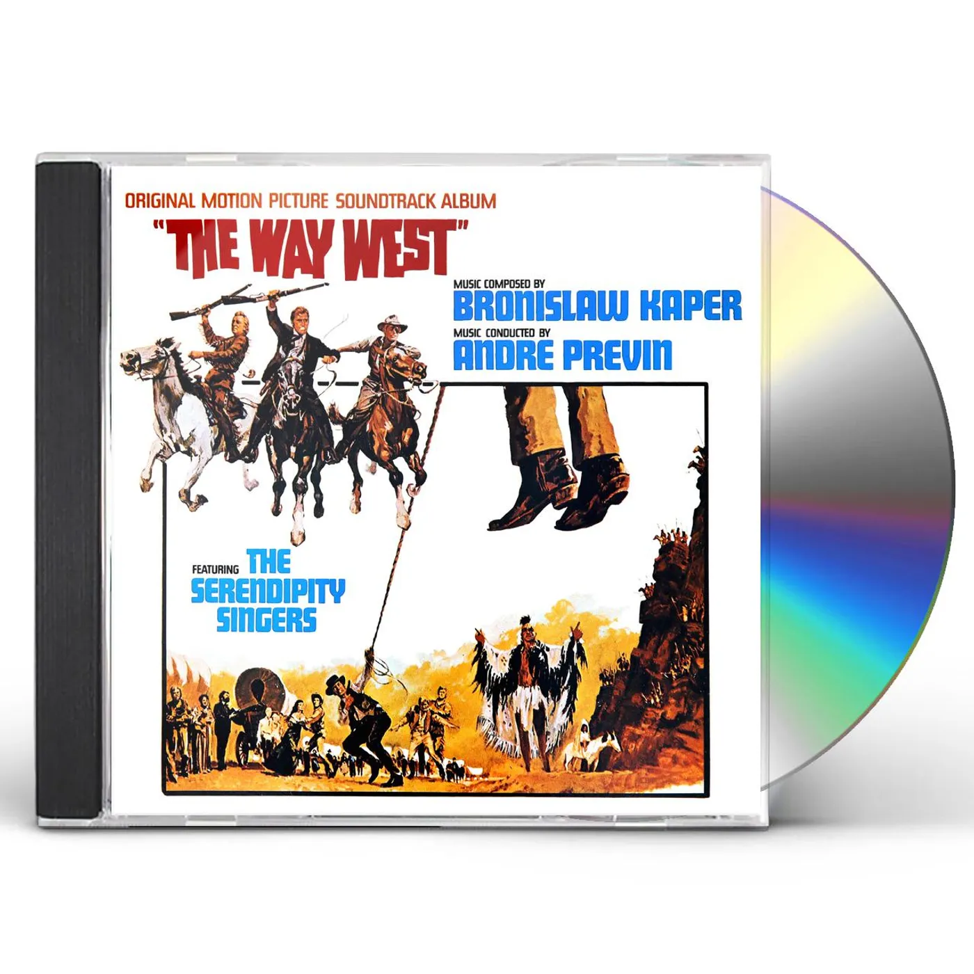 Andre Previn WAY WEST - Original Soundtrack CD