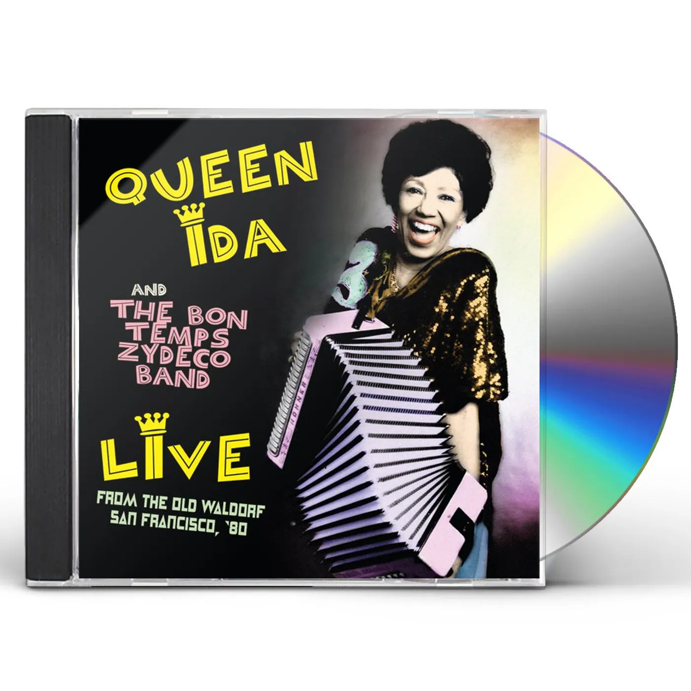 Queen Ida And The Bon Temps Zydeco Band LIVE FROM THE OLD WALDORF SAN FRANCISCO '80 CD