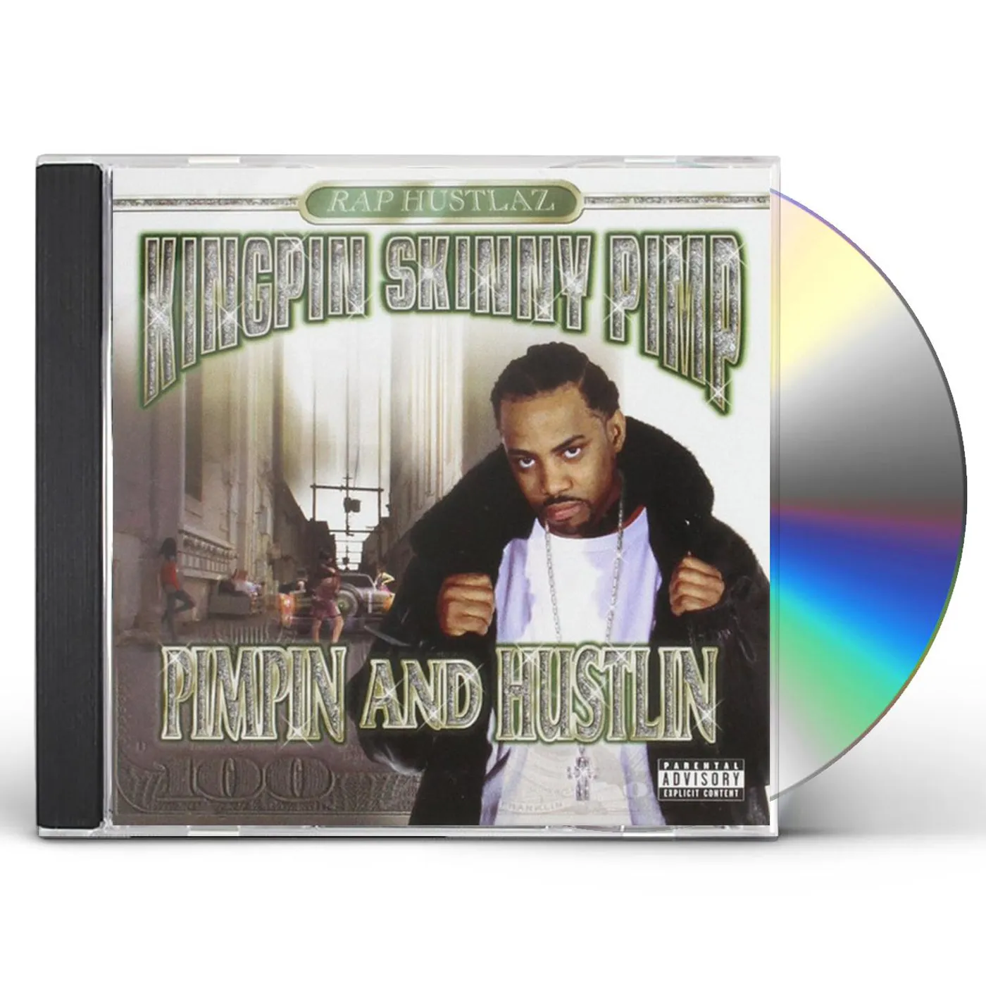 Kingpin Skinny Pimp PIMPIN AND HUSTLIN CD