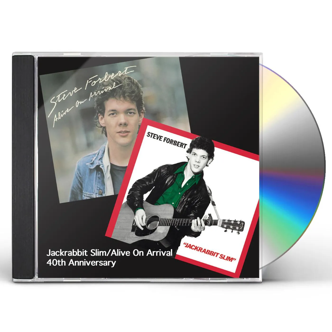 Steve Forbert JACKRABBIT SLIM / ALIVE ON ARRIVAL (40TH ANNIVERSARY EDITION) CD