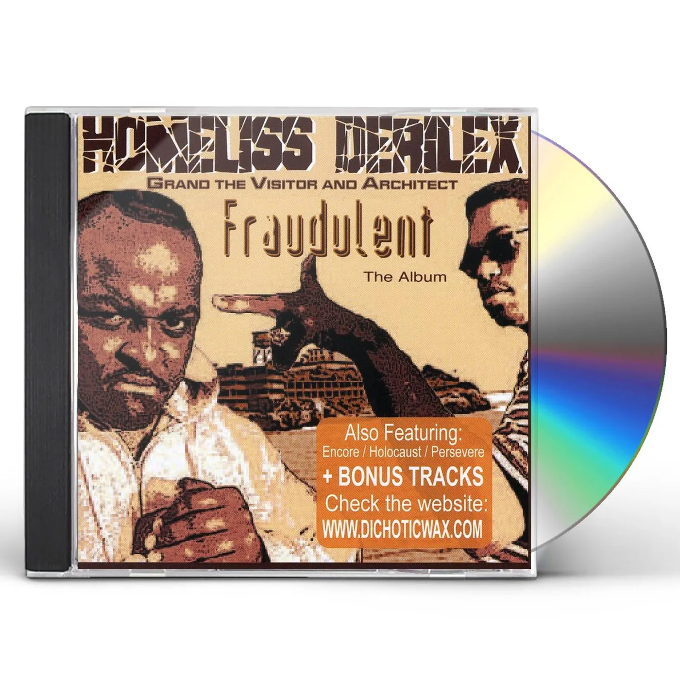 Homeliss Derilex FRAUDULENT THE ALBUM CD