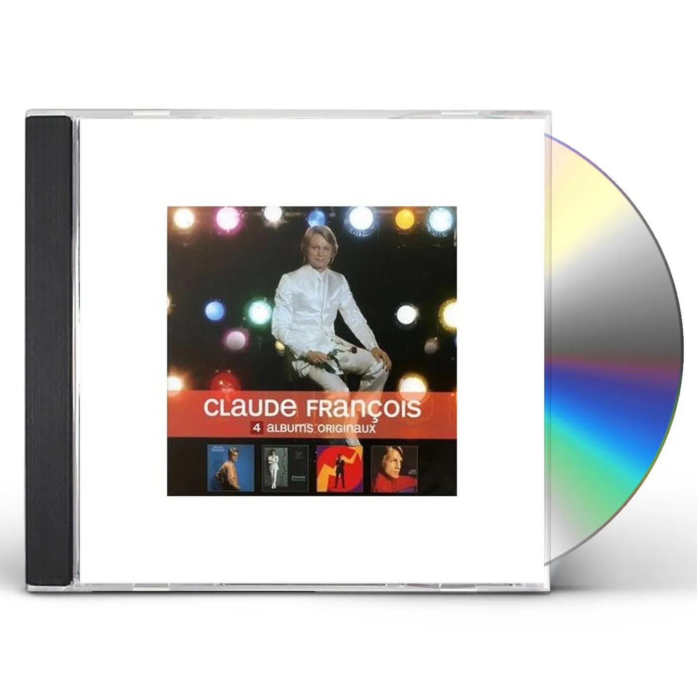 Claude François 4 ORIGINAL ALBUMS CD