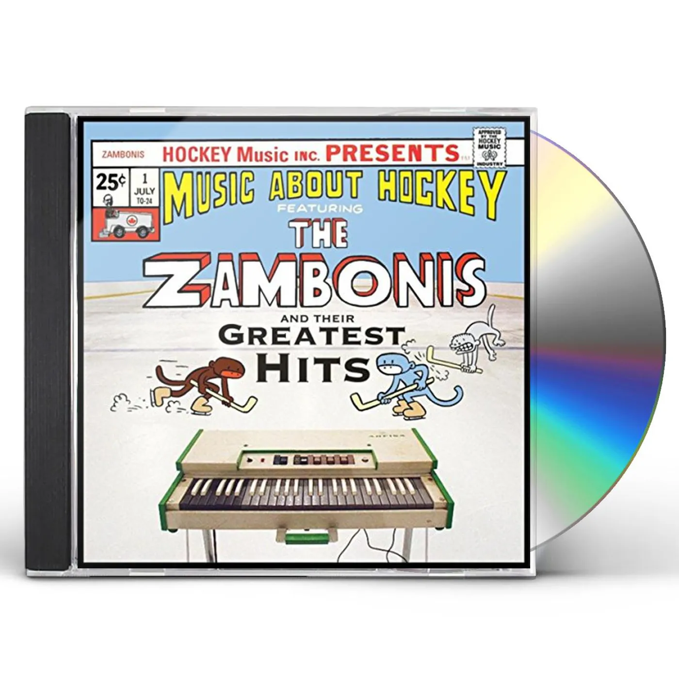 The Zambonis GREATEST HITS CD