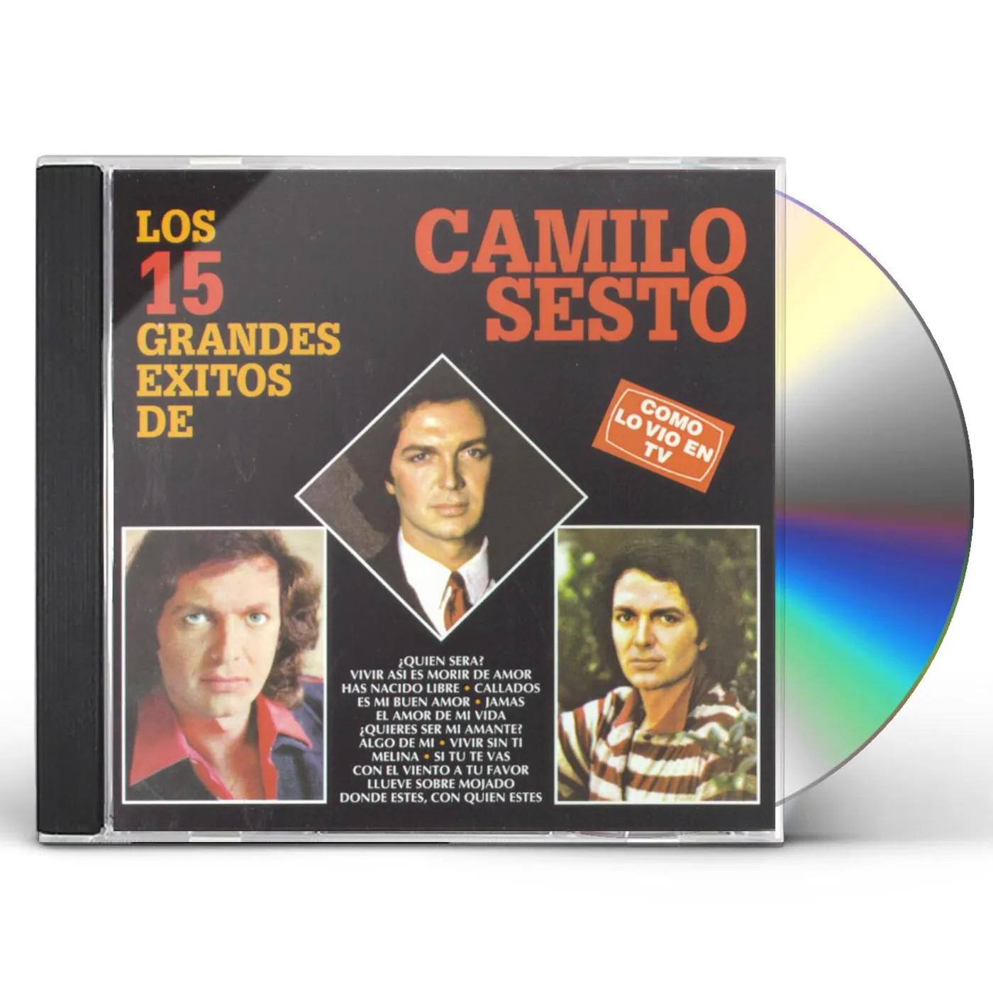 Camilo Sesto LOS 15 GRANDES EXITOS DE CD