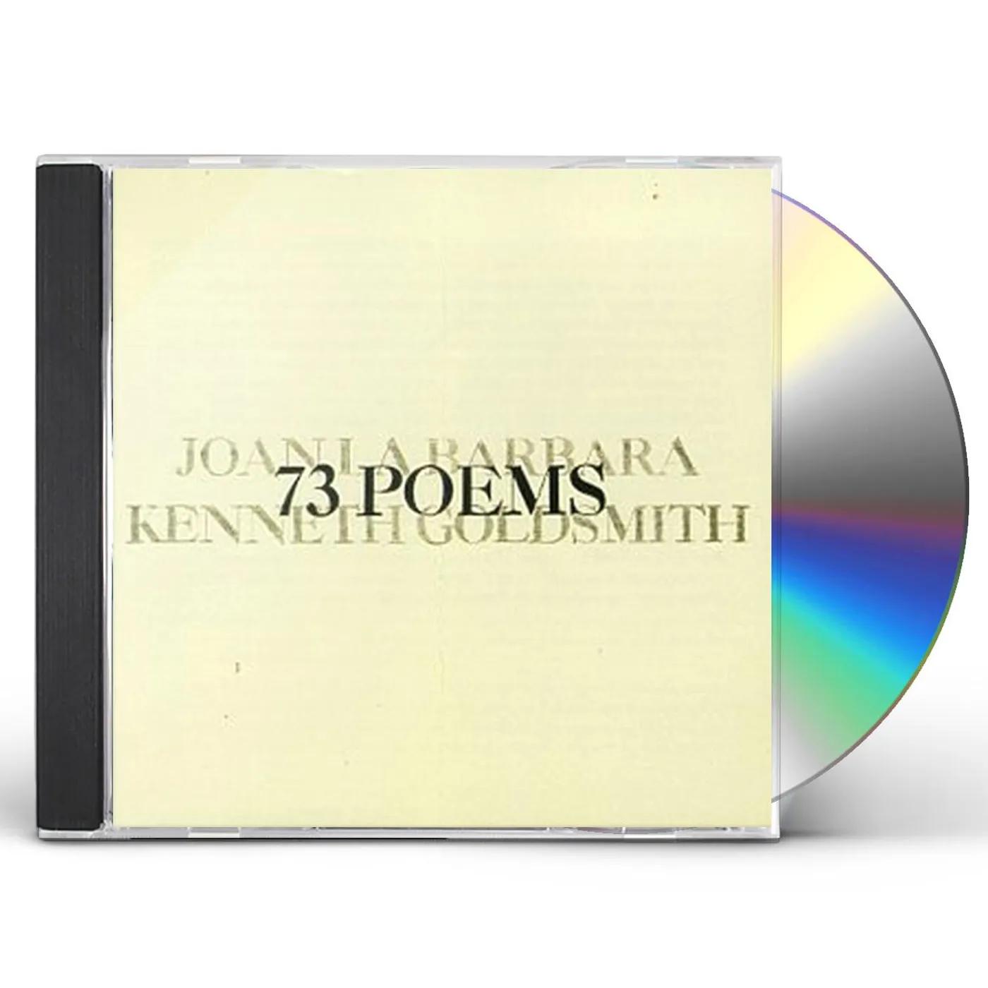 Joan La Barbara 73 POEMS BY KENNETH GOLDSMITH CD