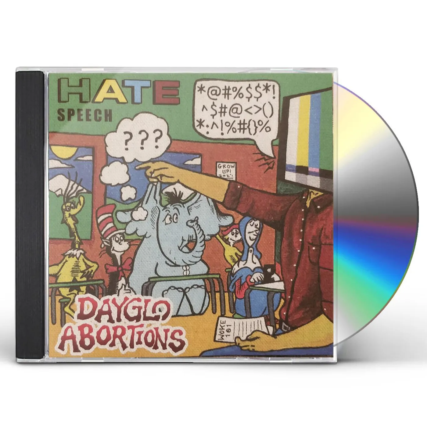 Dayglo Abortions HATE SPEECH CD