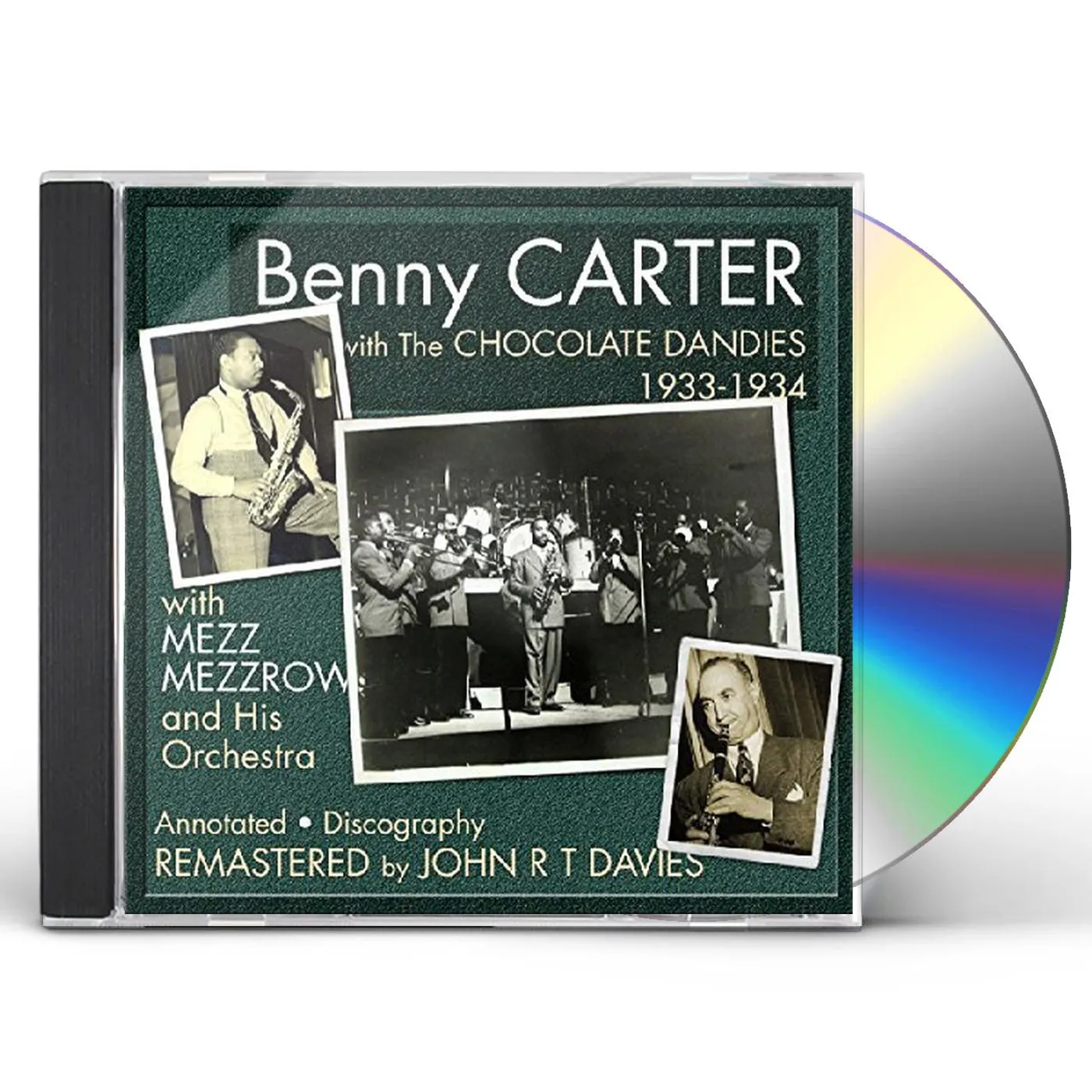 Benny Carter WITH THE CHOCOLATE DANDIES & MEZZ MEZZROW CD