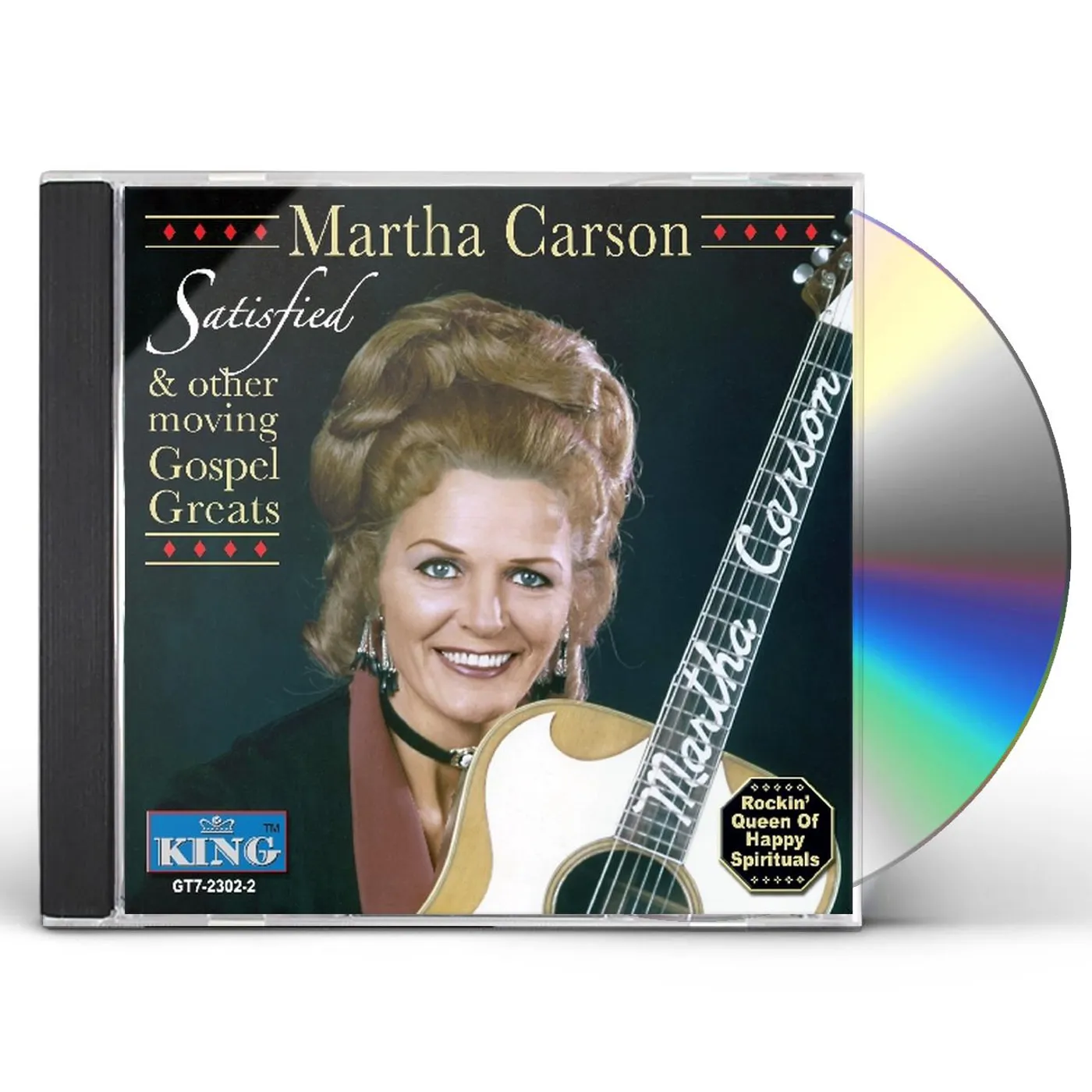 Martha Carson SATISFIED & OTHER MOVING CD