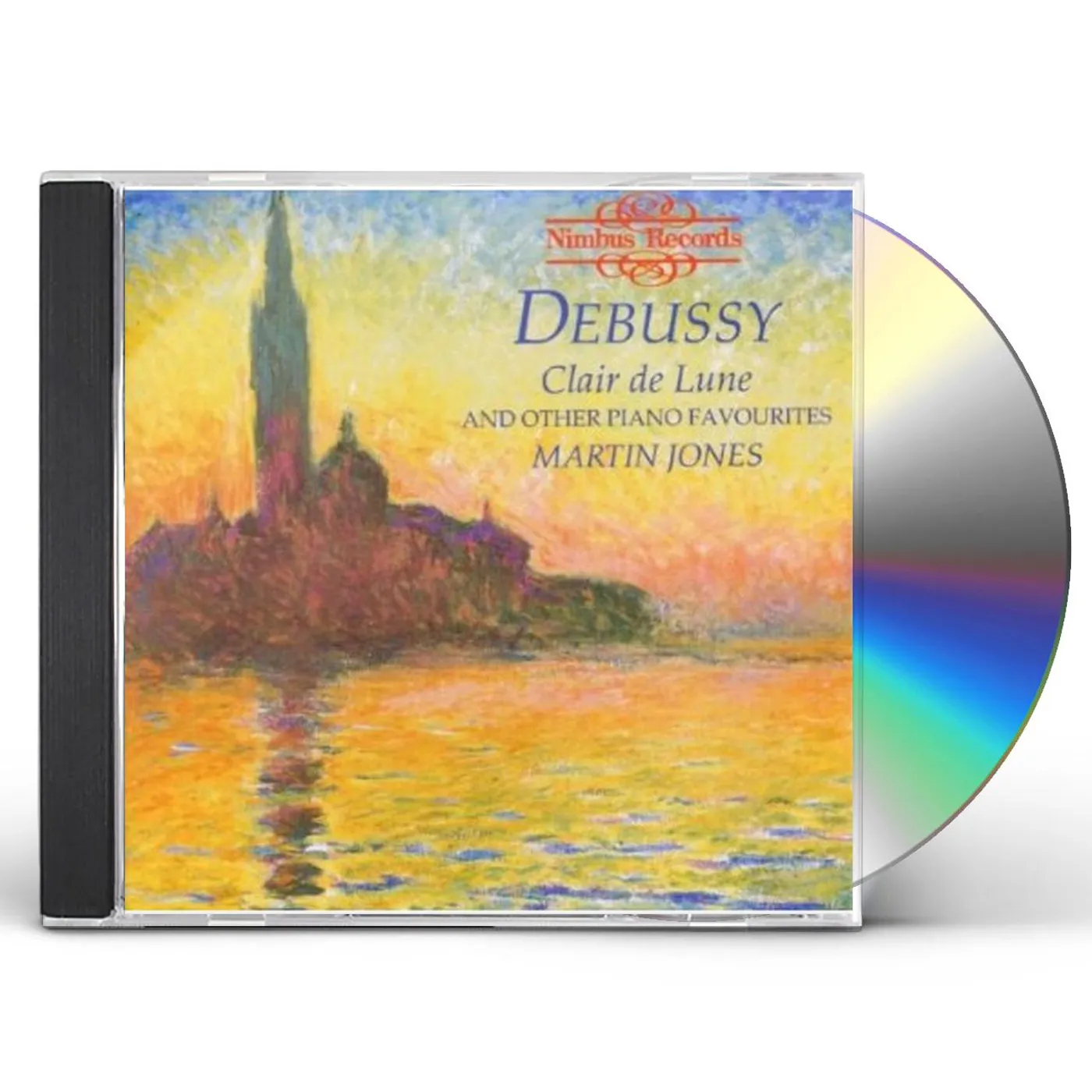 Debussy CLAIRE DE LUNE & OTHER PIANO FAVORITES CD