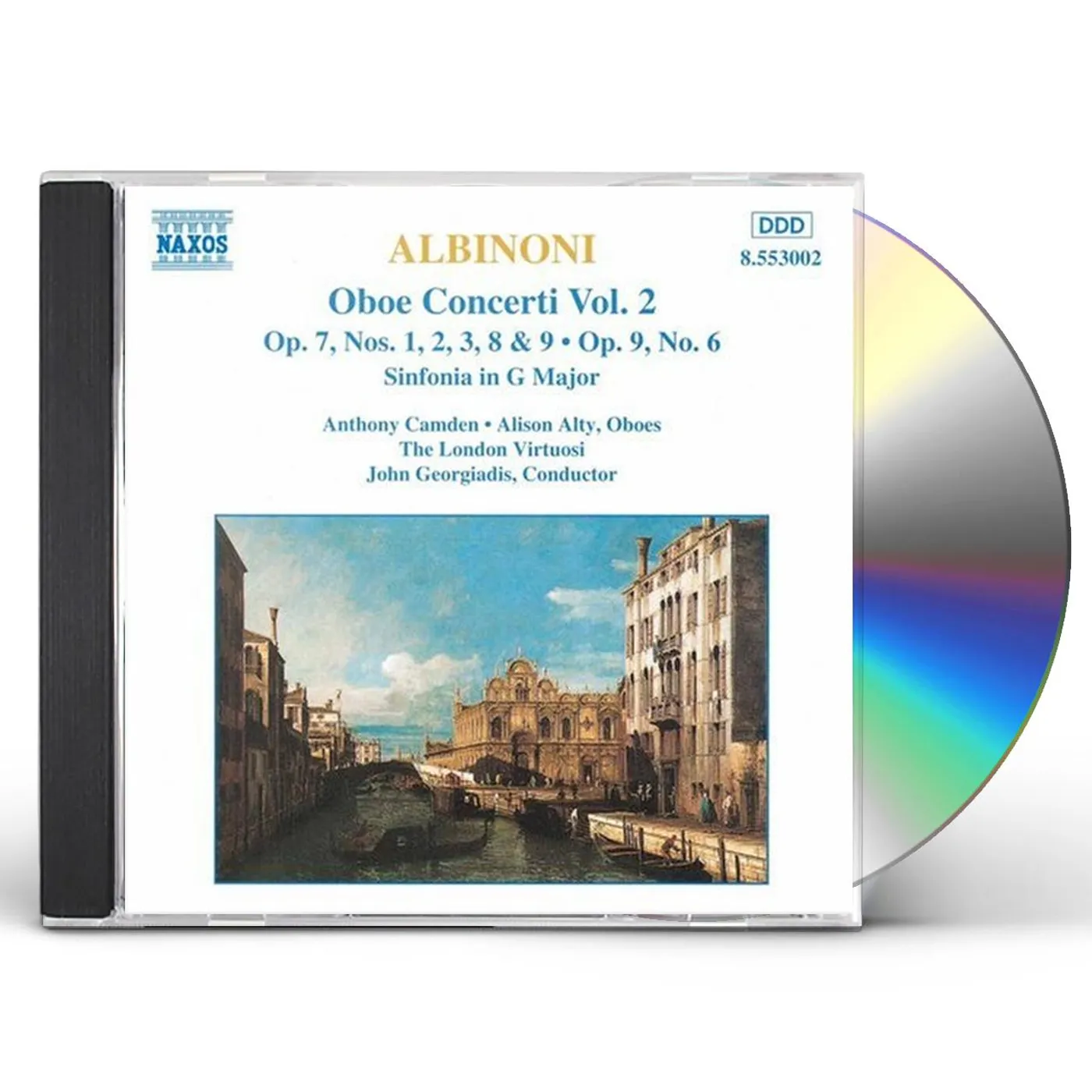 Albinoni OBOE CONCERTOS VOL. 2 CD
