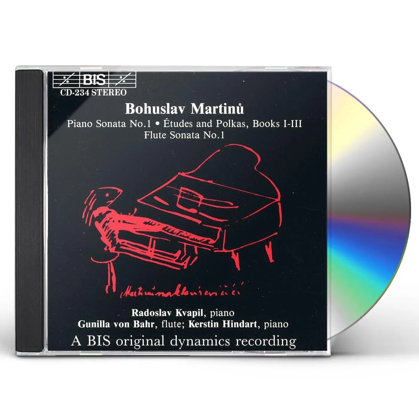 MARTINU: PIANO SONATA; ETUDES CD
